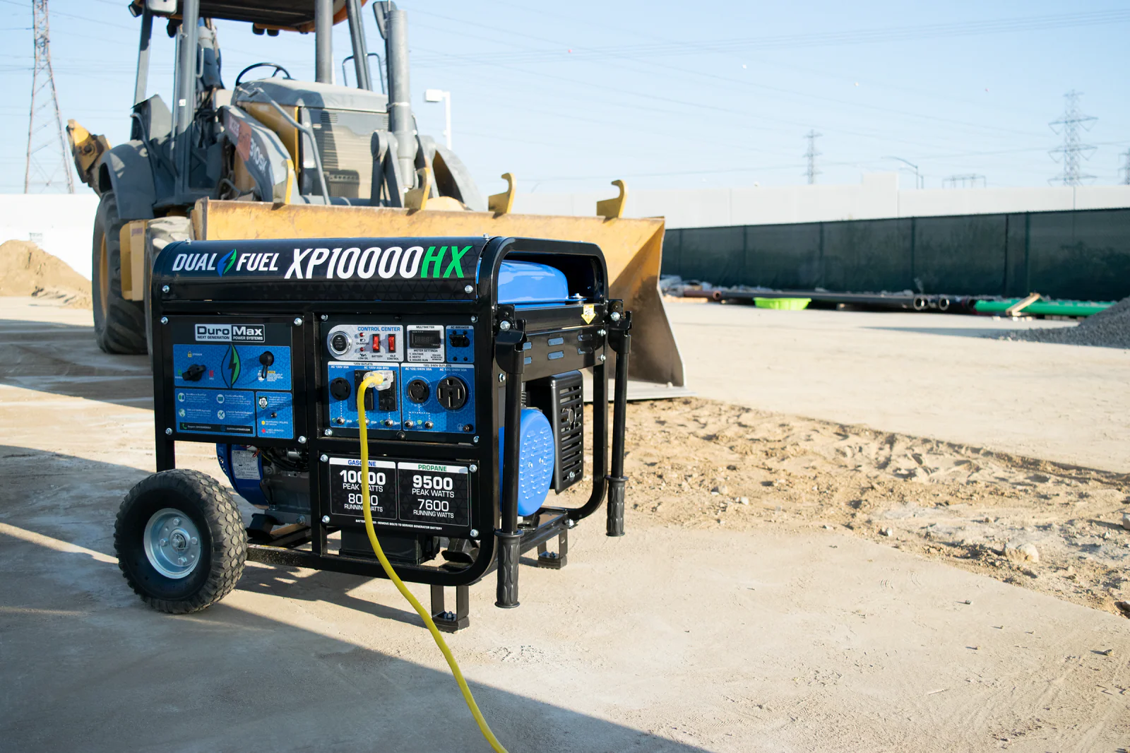 10,000 Watt Dual Fuel Portable HX Generator w/ CO Alert - Image 38