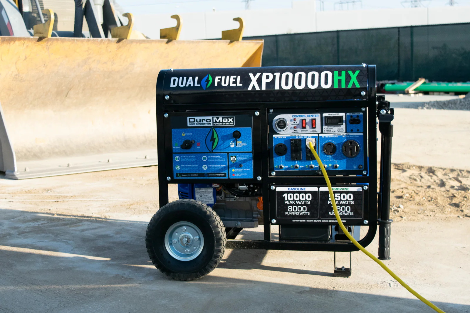 10,000 Watt Dual Fuel Portable HX Generator w/ CO Alert - Image 41