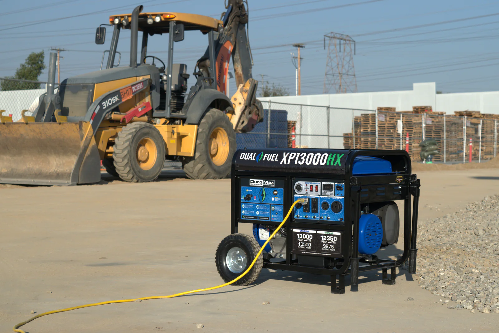 13,000 Watt Dual Fuel Portable HX Generator w/ CO Alert - Image 31