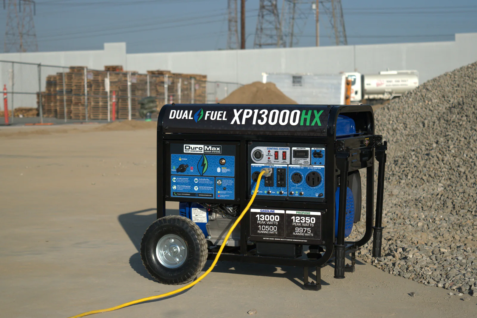 13,000 Watt Dual Fuel Portable HX Generator w/ CO Alert - Image 34