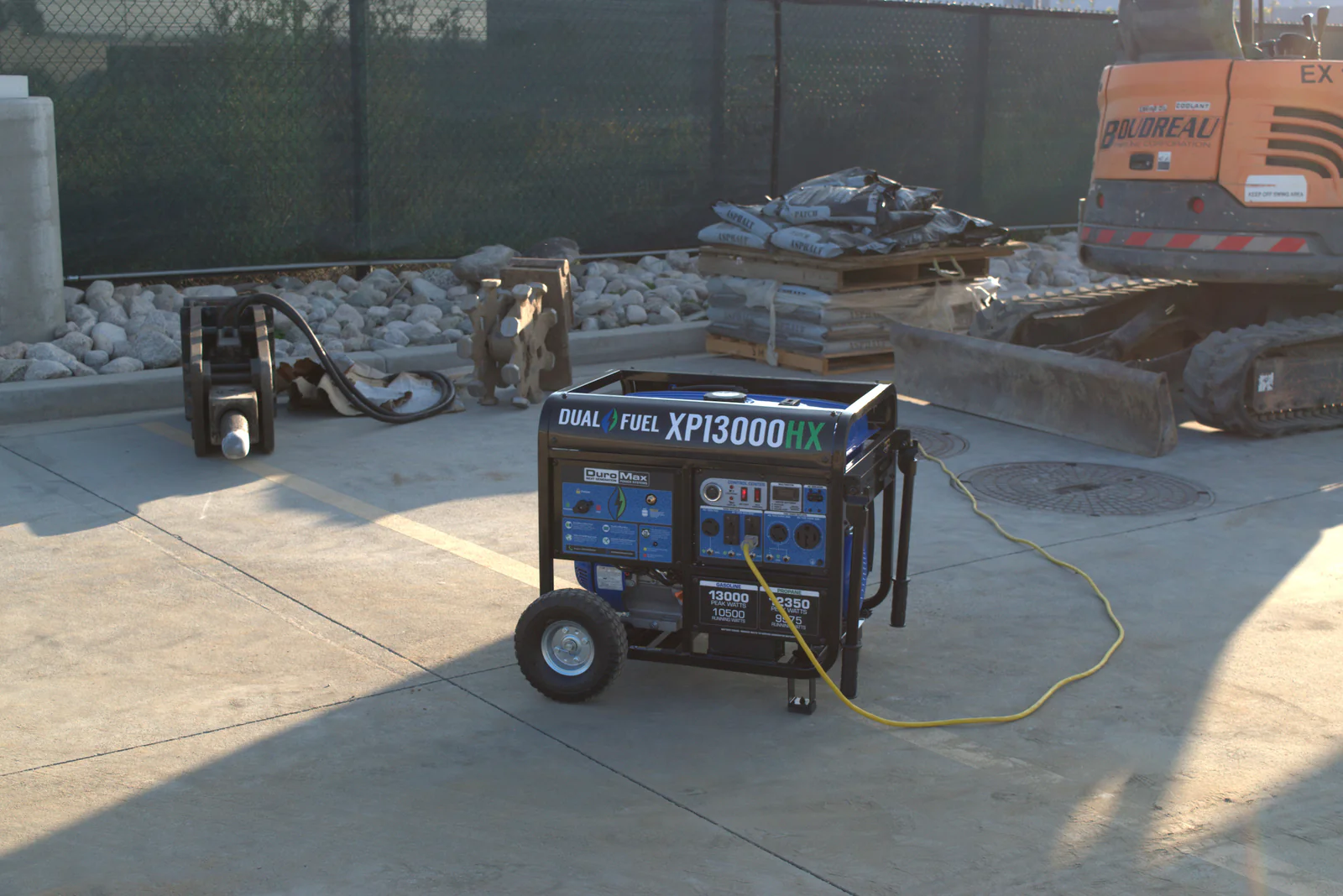 13,000 Watt Dual Fuel Portable HX Generator w/ CO Alert - Image 41