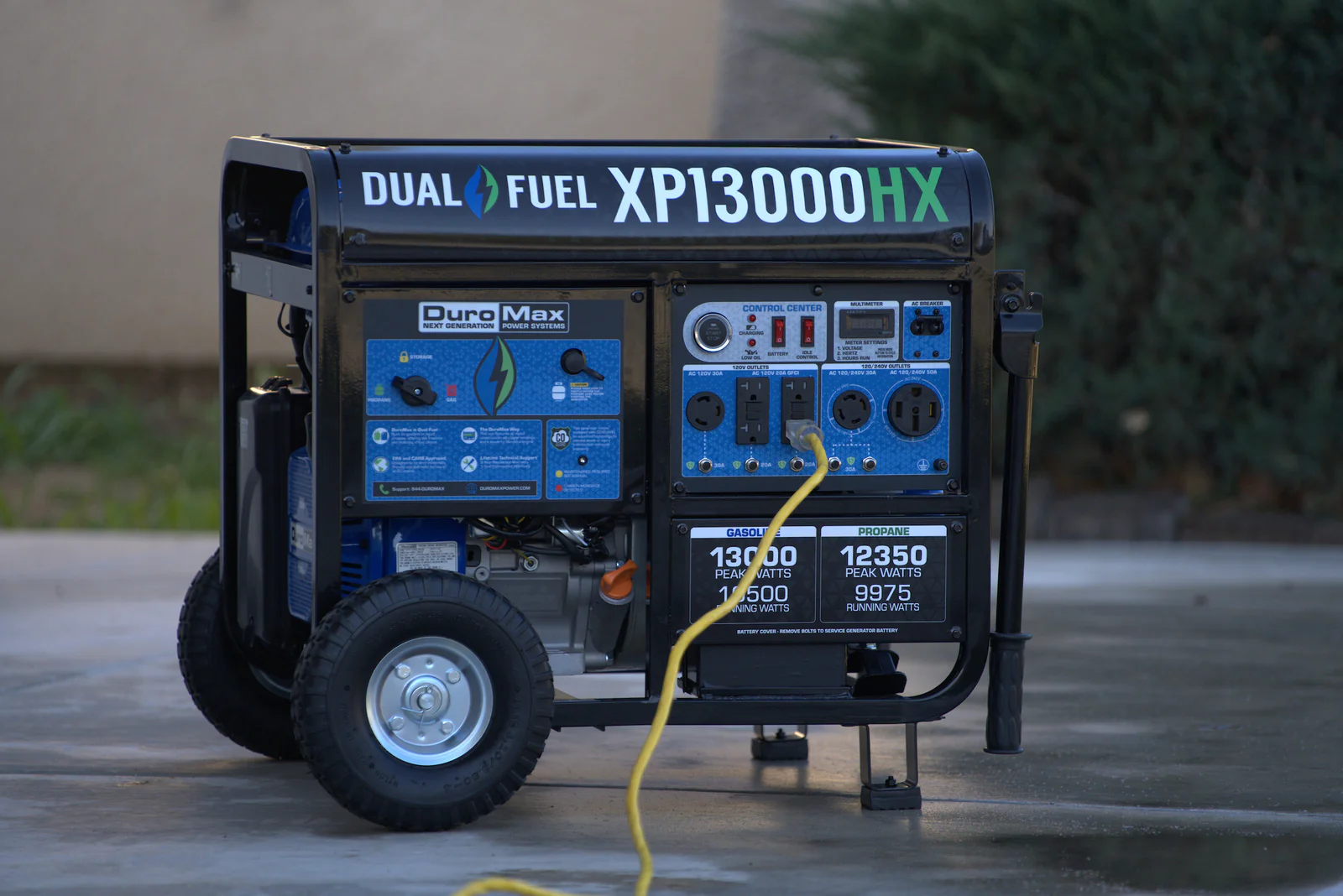 13,000 Watt Dual Fuel Portable HX Generator w/ CO Alert - Image 43