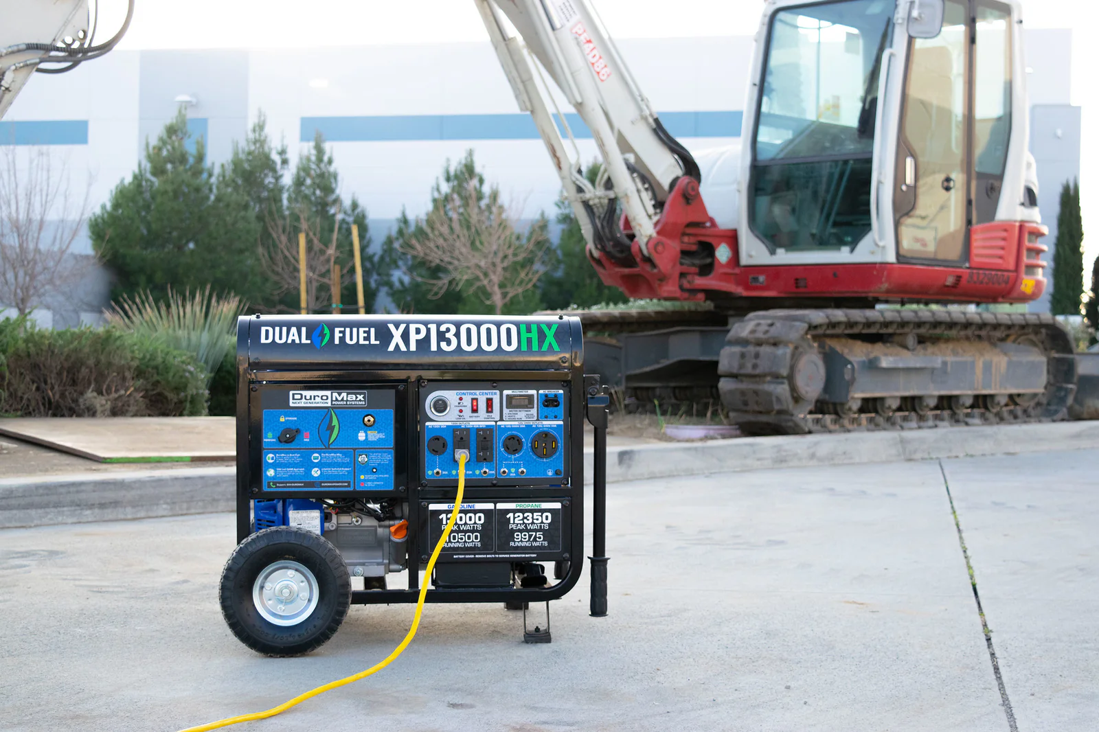 13,000 Watt Dual Fuel Portable HX Generator w/ CO Alert - Image 47