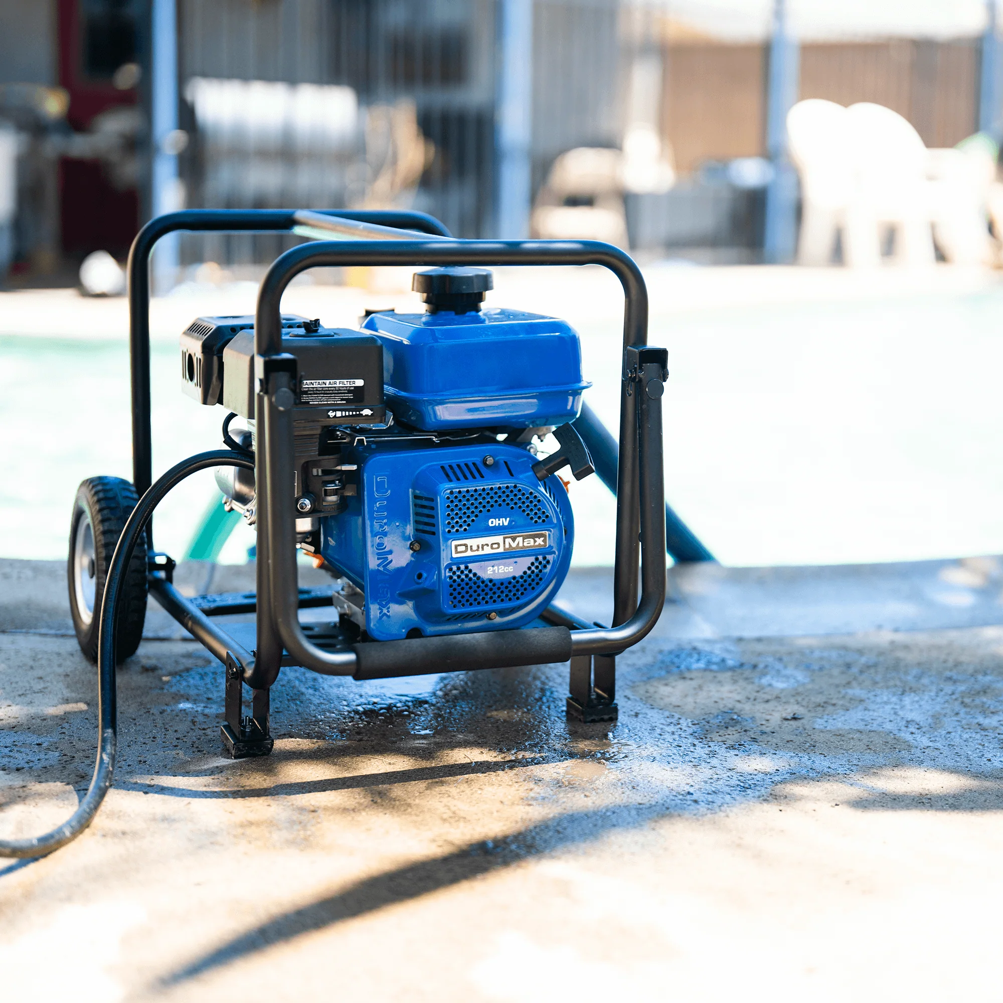 158 GPM 2" Dual Fuel Engine Portable Water Pump - Image 6