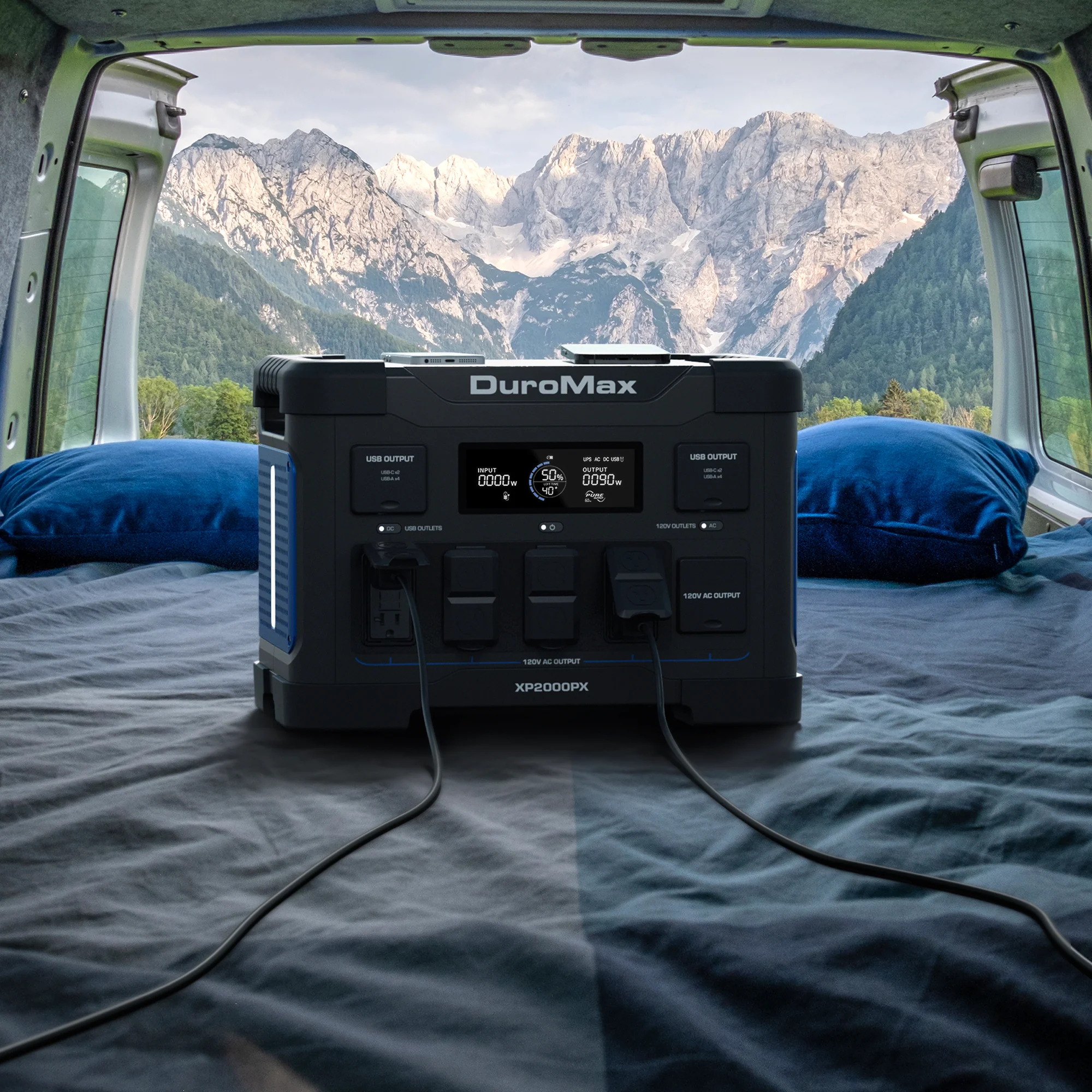 2000 Watt 1843 Wh LiFePO4 Portable Battery Backup Power Station - Image 14