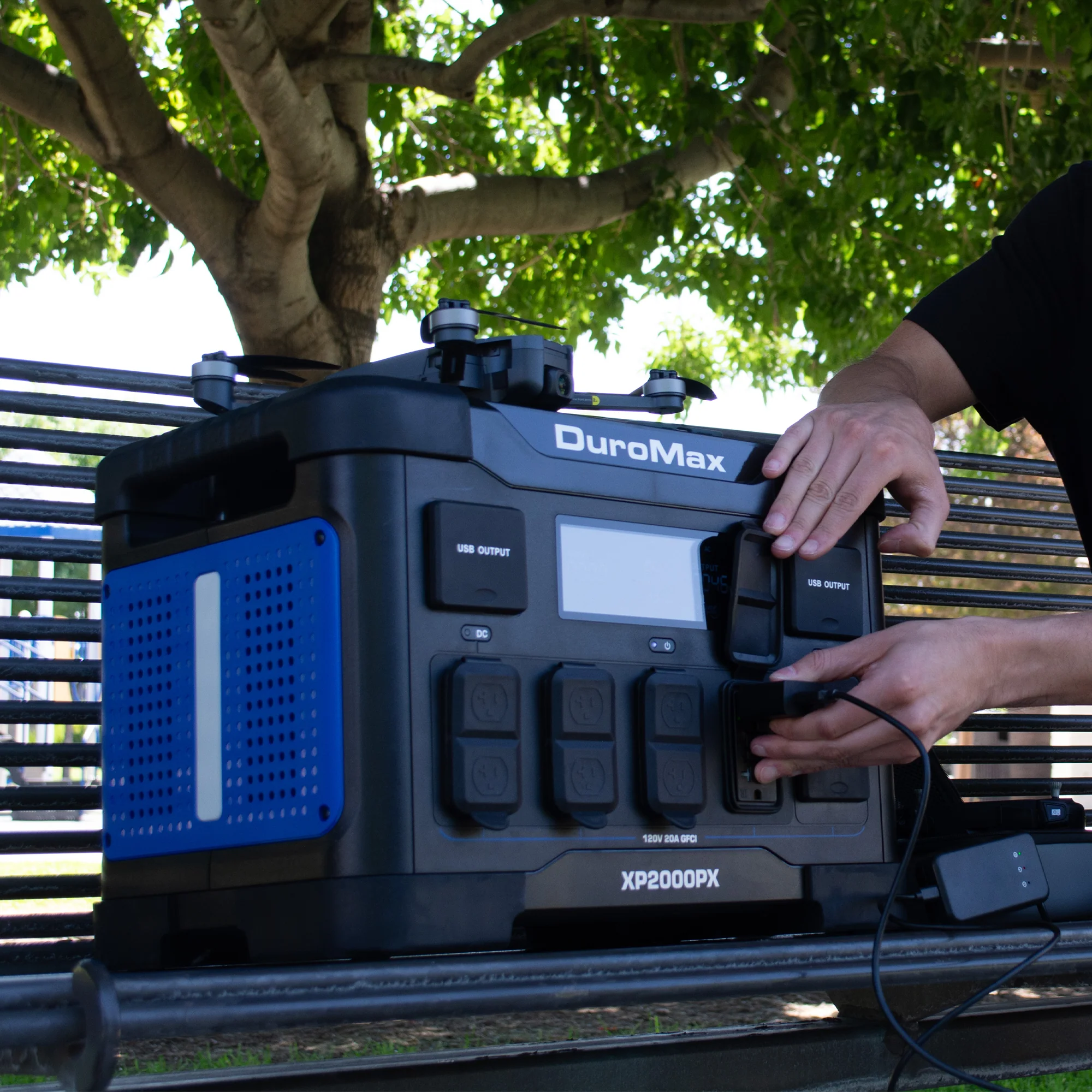 2000 Watt 1843 Wh LiFePO4 Portable Battery Backup Power Station - Image 17