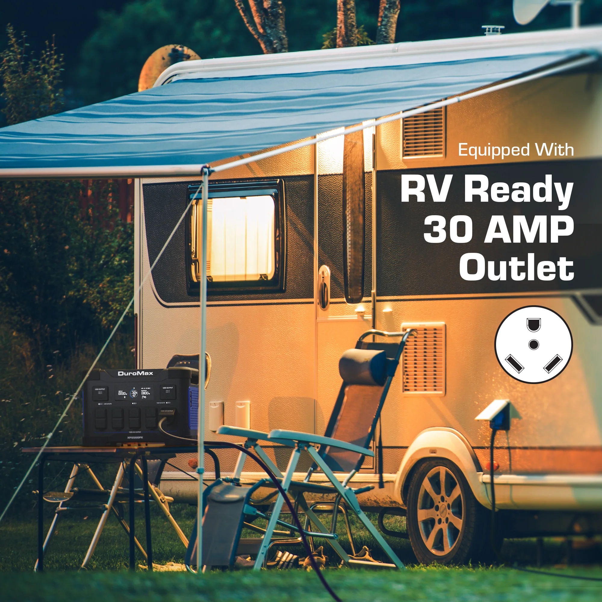 2000 Watt 1843 Wh LiFePO4 Portable Battery Backup Power Station - Image 8