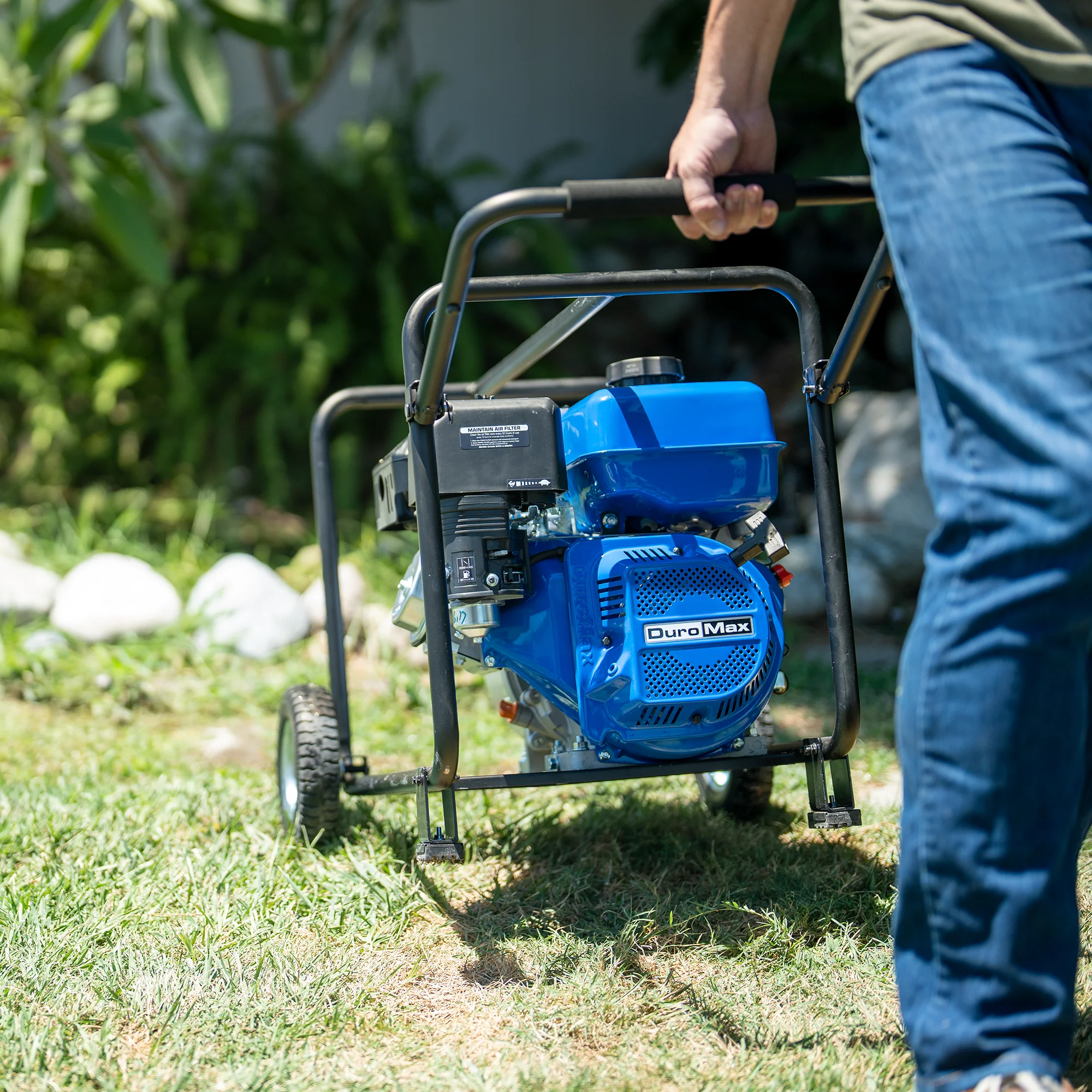 212cc 3/4" Shaft Recoil/Electric Start Horizontal Dual Fuel Engine - Image 18