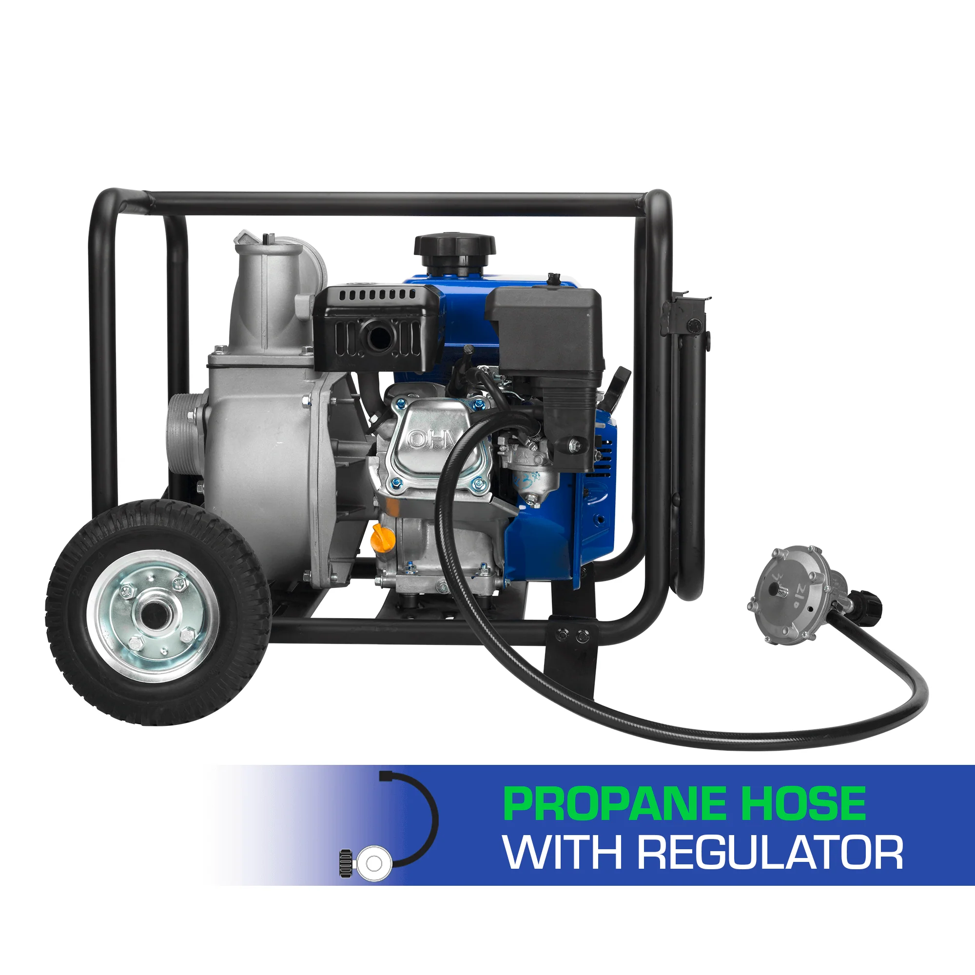 264 GPM 3" Dual Fuel Engine Portable Water Pump - Image 10