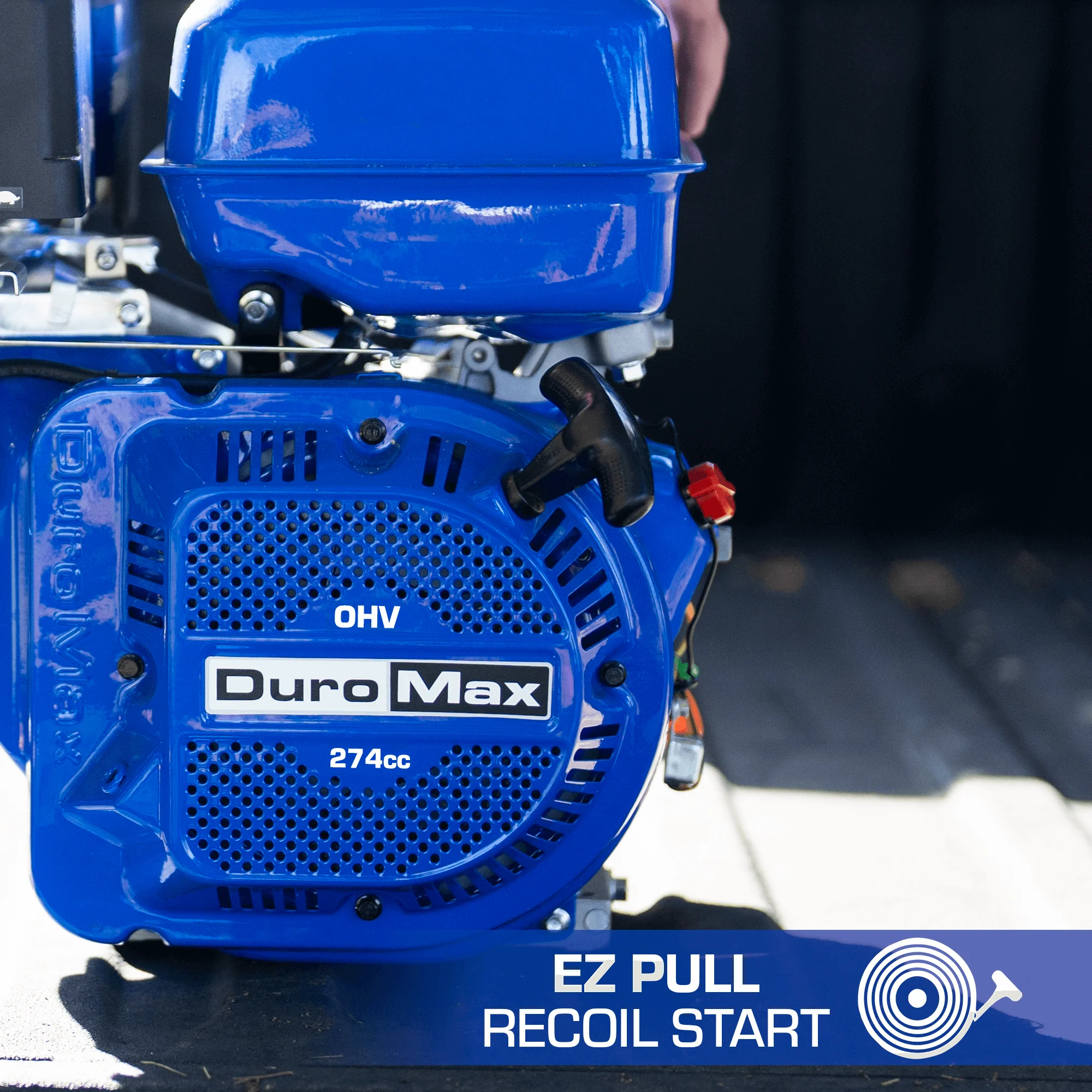 274cc 25mm Shaft Recoil Start Gasoline Engine - Image 6