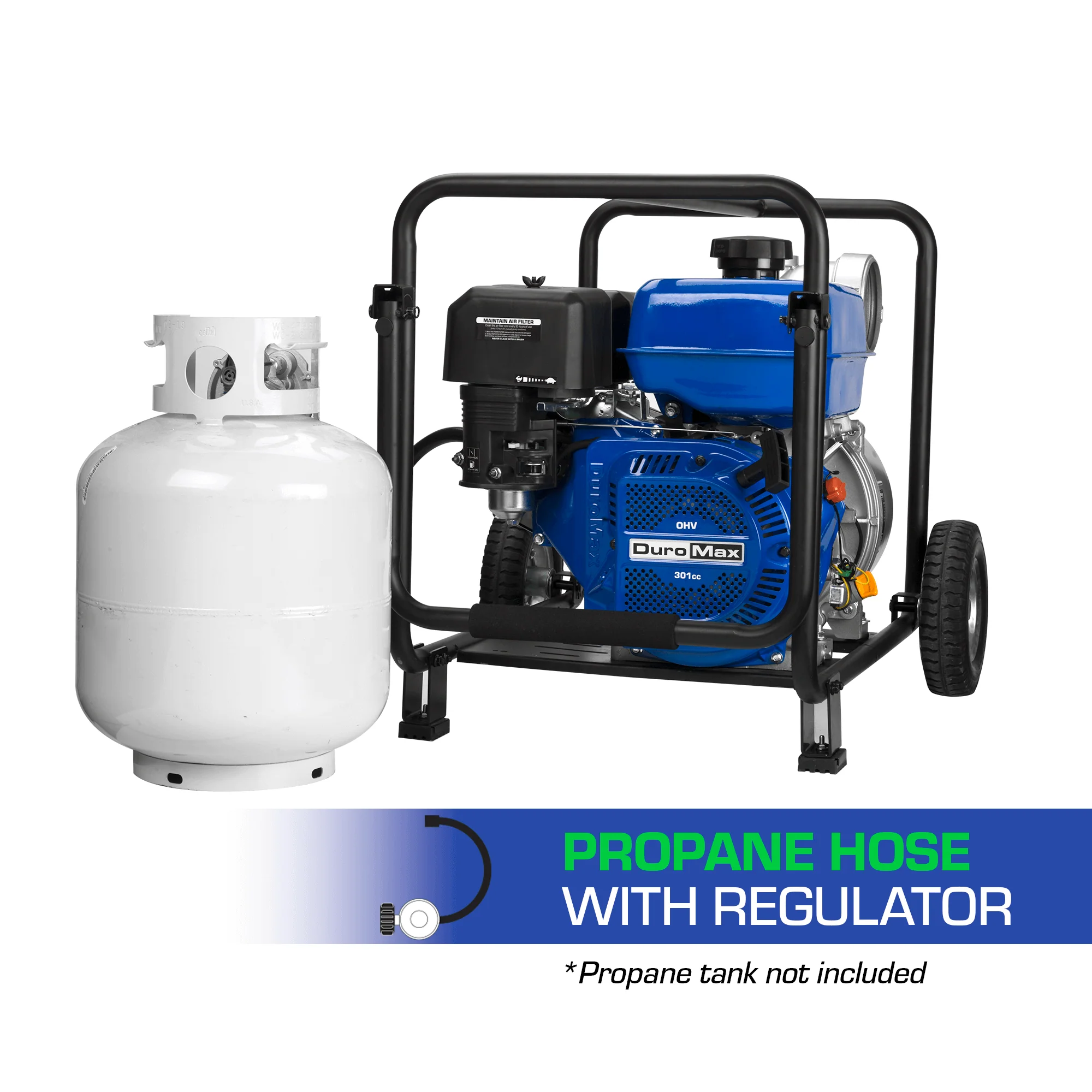 423 GPM 4" Dual Fuel Engine Portable Water Pump - Image 10