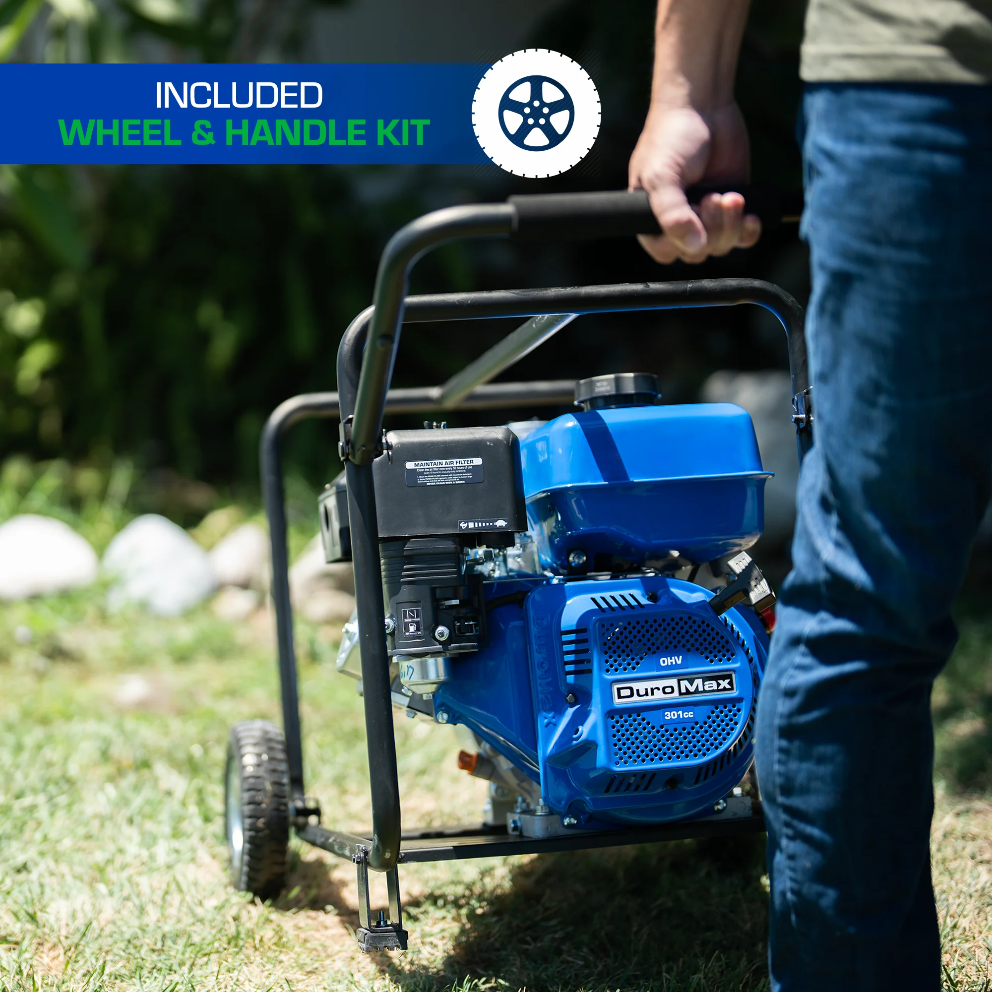 423 GPM 4" Dual Fuel Engine Portable Water Pump - Image 5