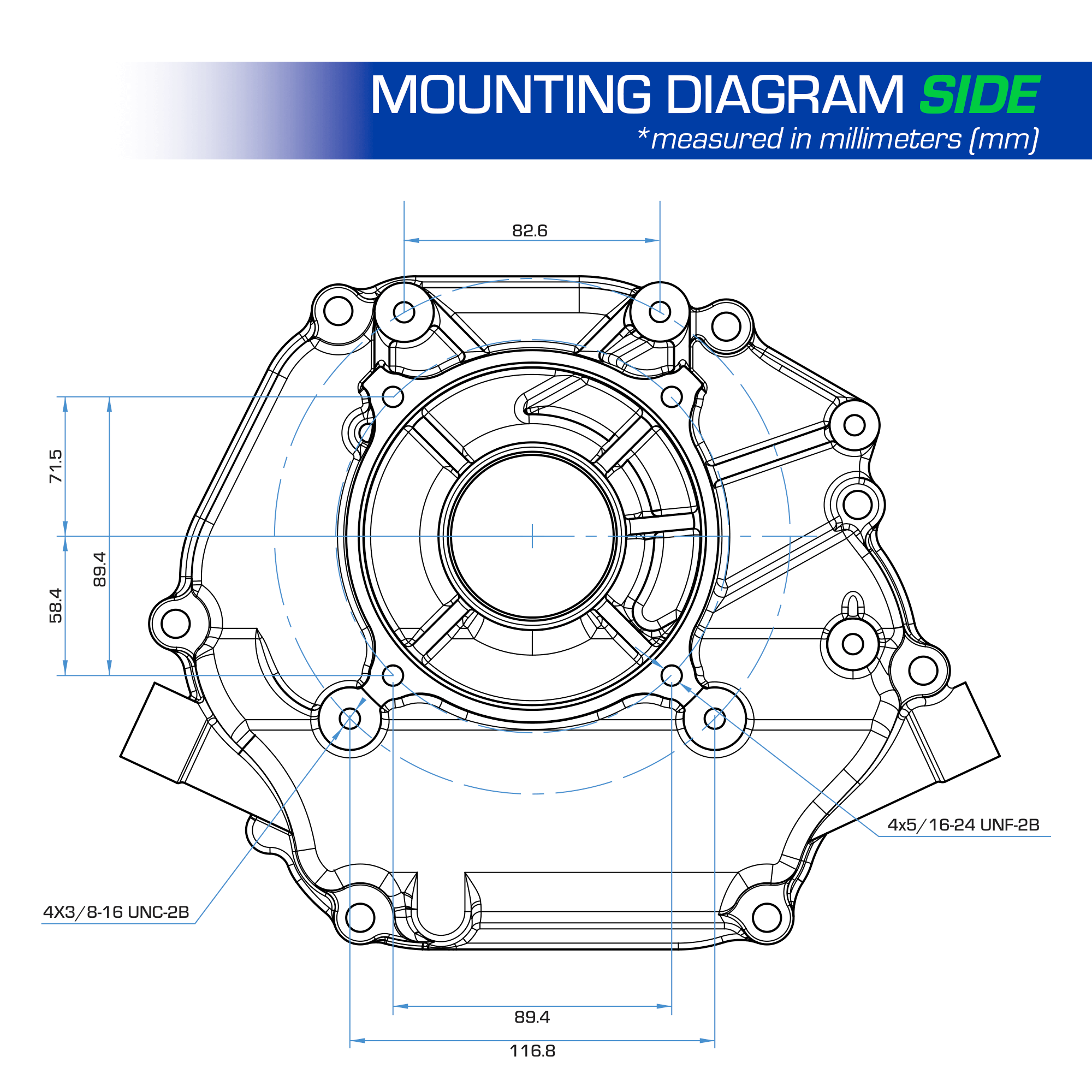 439cc 1" Shaft Recoil/Electric Start Horizontal Dual Fuel Engine - Image 12