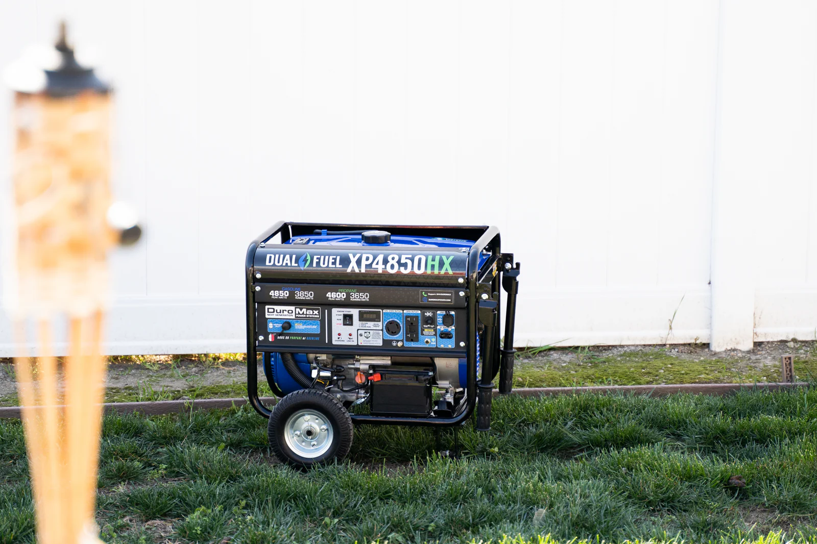 4,850 Watt Dual Fuel Portable HX Generator w/ CO Alert - Image 23