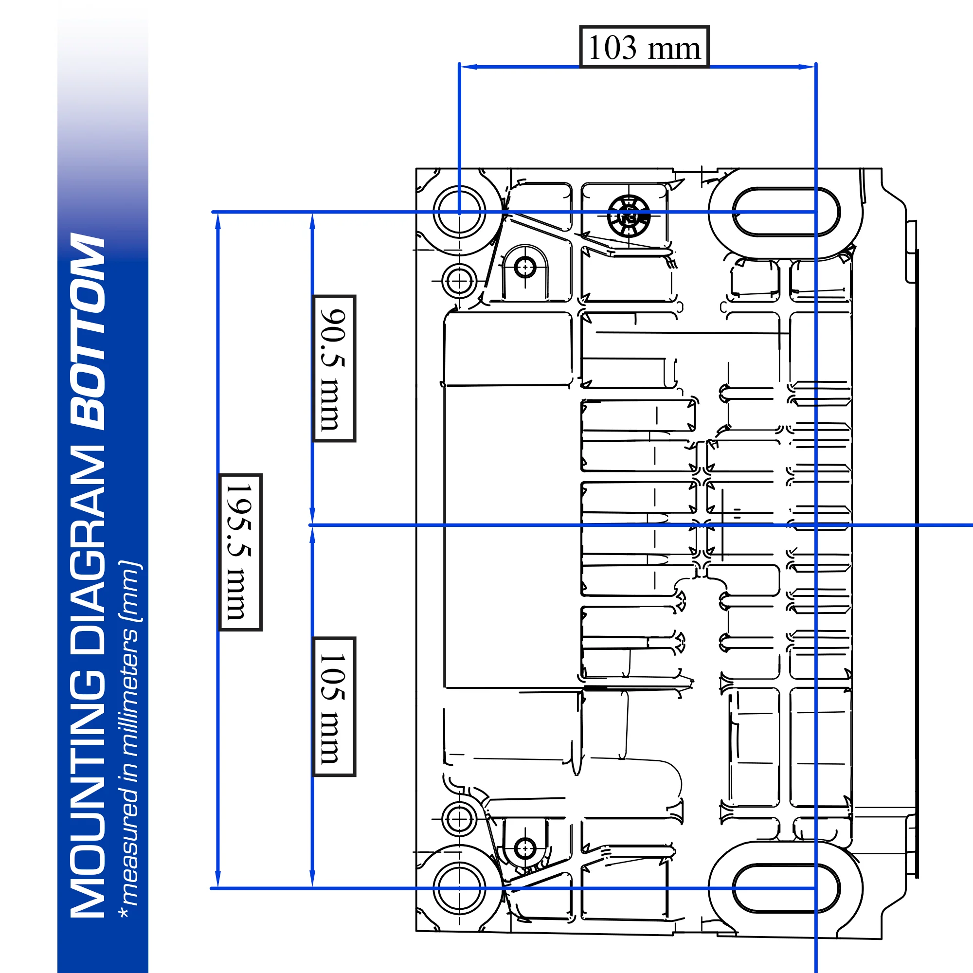 500cc 1-Inch Shaft Recoil Start Gasoline Engine - Image 11