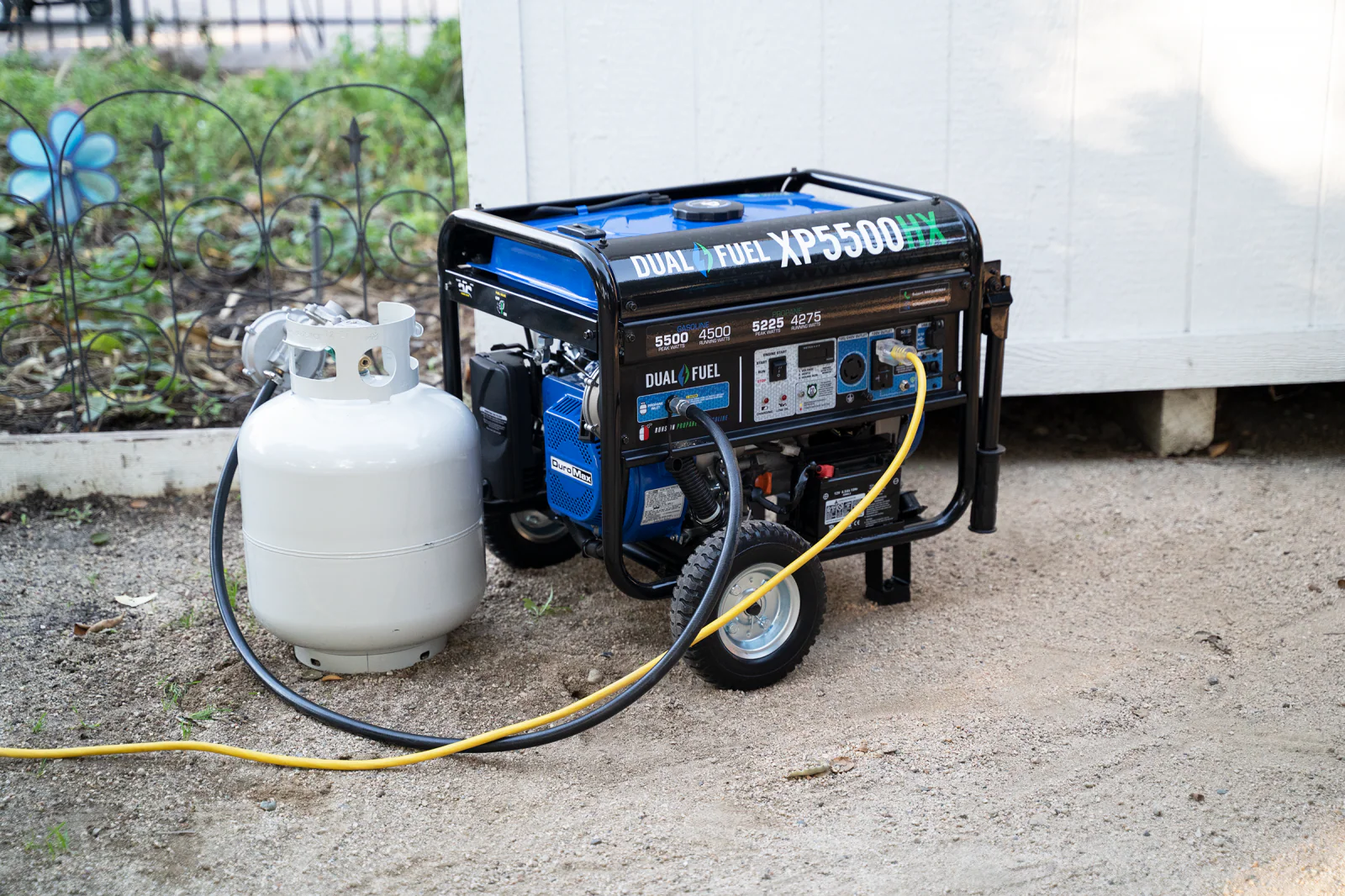 5,500 Watt Dual Fuel Portable HX Generator w/ CO Alert - Image 37