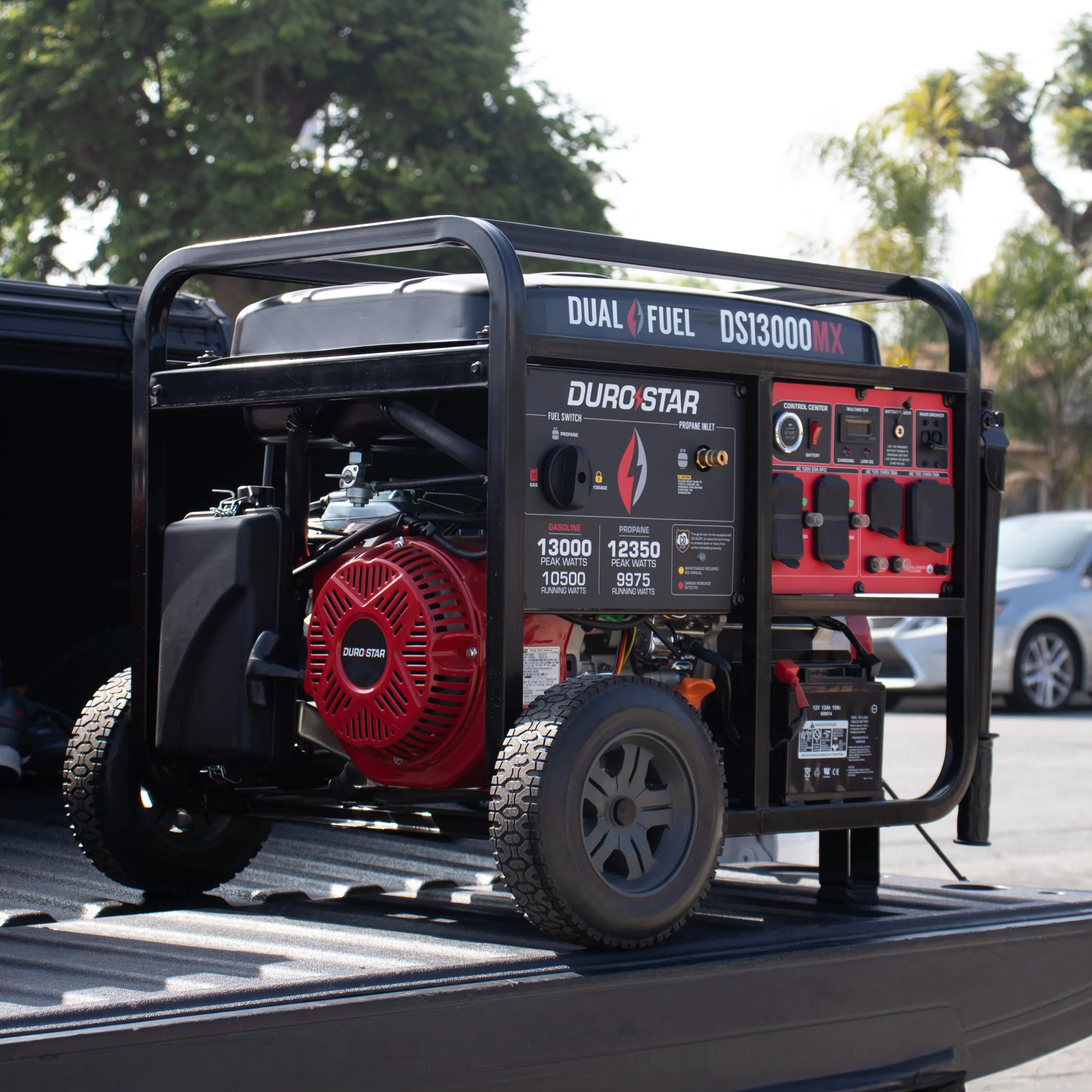 13,000 Watt Dual Fuel Portable Generator w/ CO Alert - Image 11