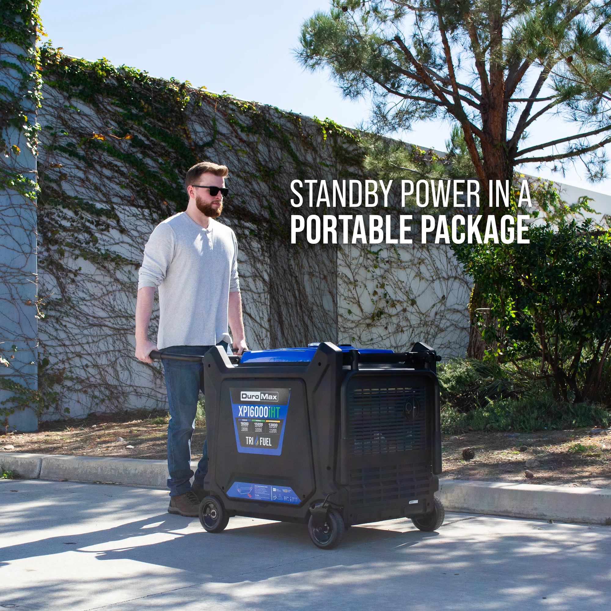 16,000 Watt Portable Tri Fuel Inverter Generator - Quiet, Low THD - Image 13