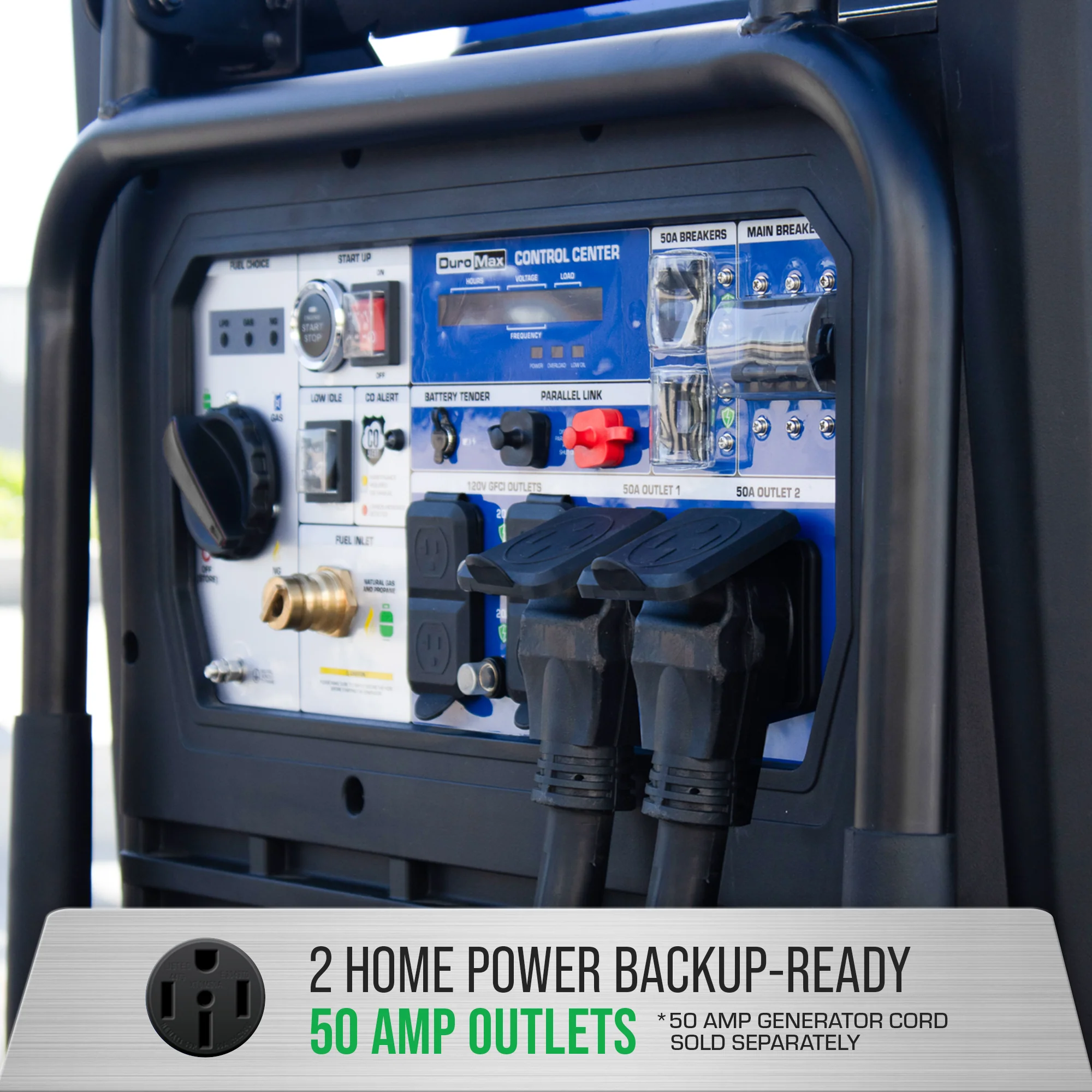 16,000 Watt Portable Tri Fuel Inverter Generator - Quiet, Low THD - Image 5