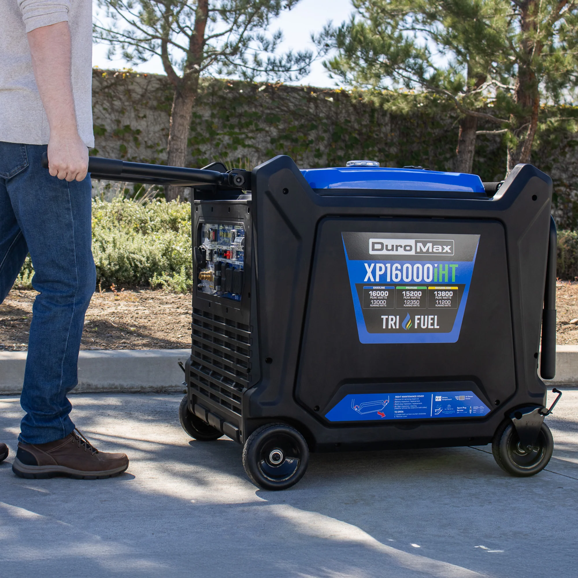 16,000 Watt Portable Tri Fuel Inverter Generator - Quiet, Low THD - Image 7