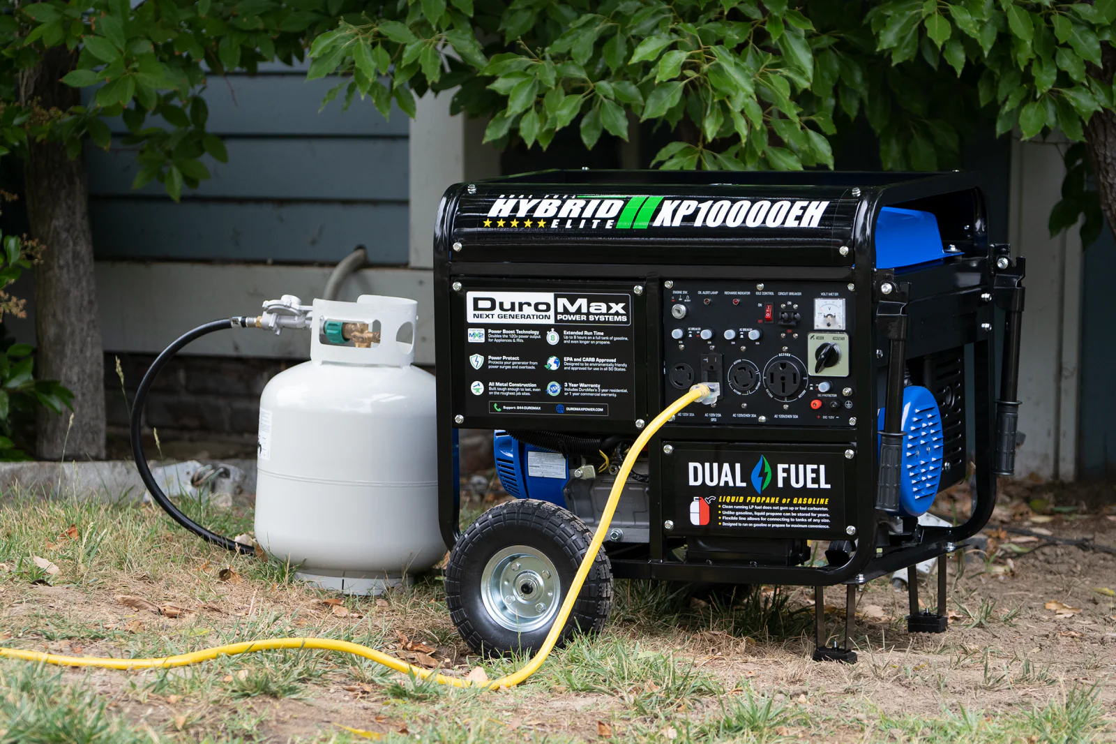 10,000 Watt Dual Fuel Portable Generator - Image 14