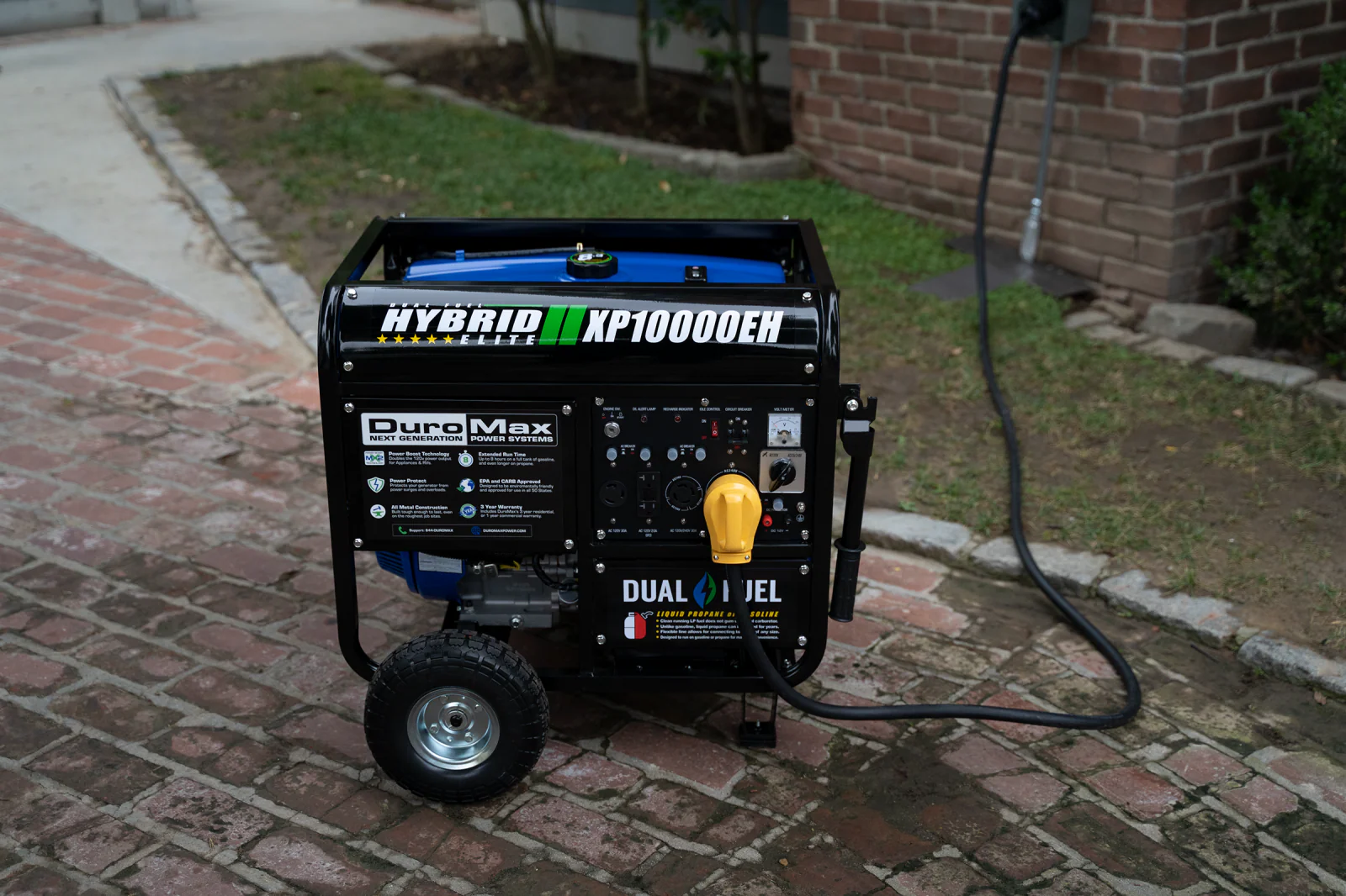 10,000 Watt Dual Fuel Portable Generator - Image 15