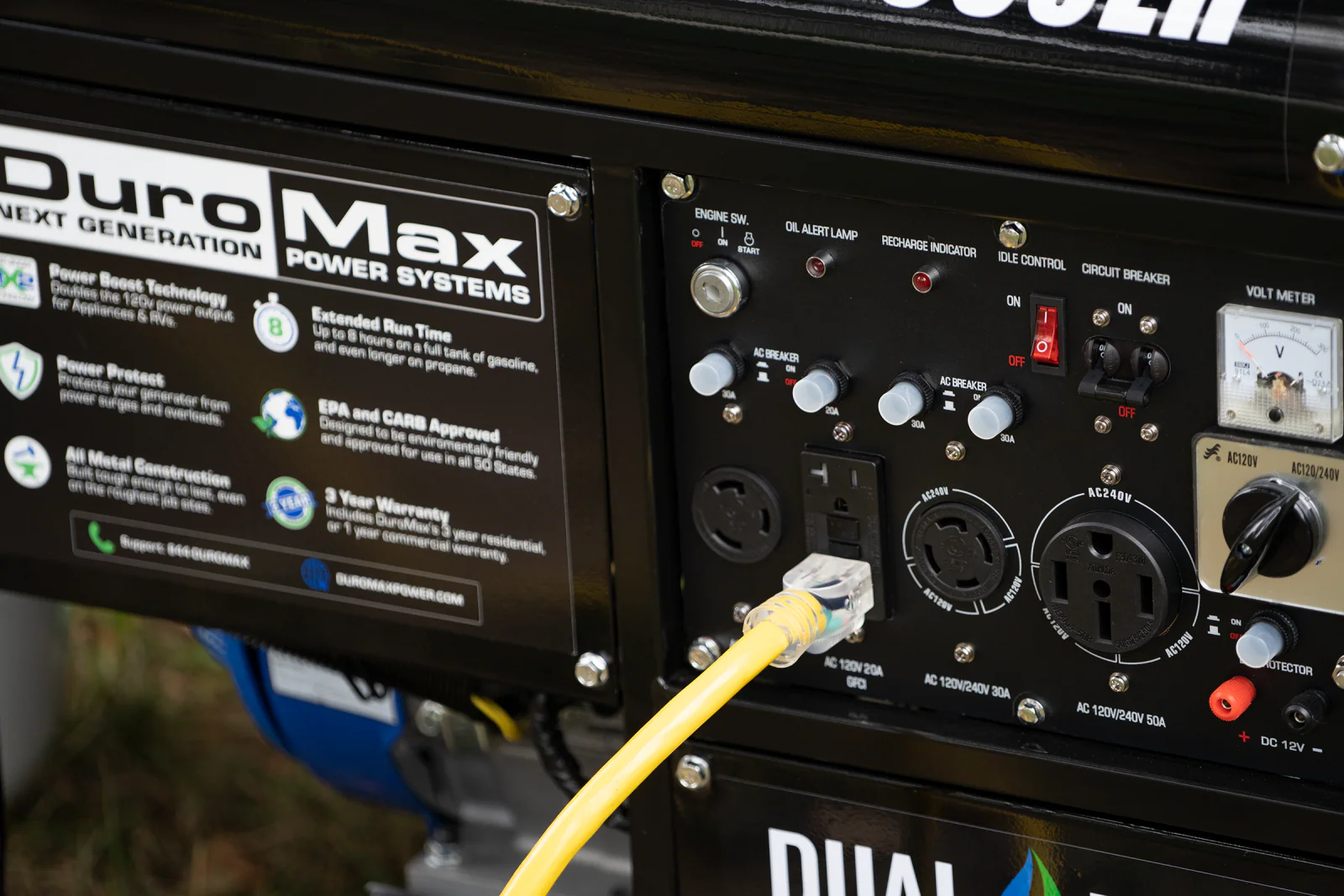 10,000 Watt Dual Fuel Portable Generator - Image 21