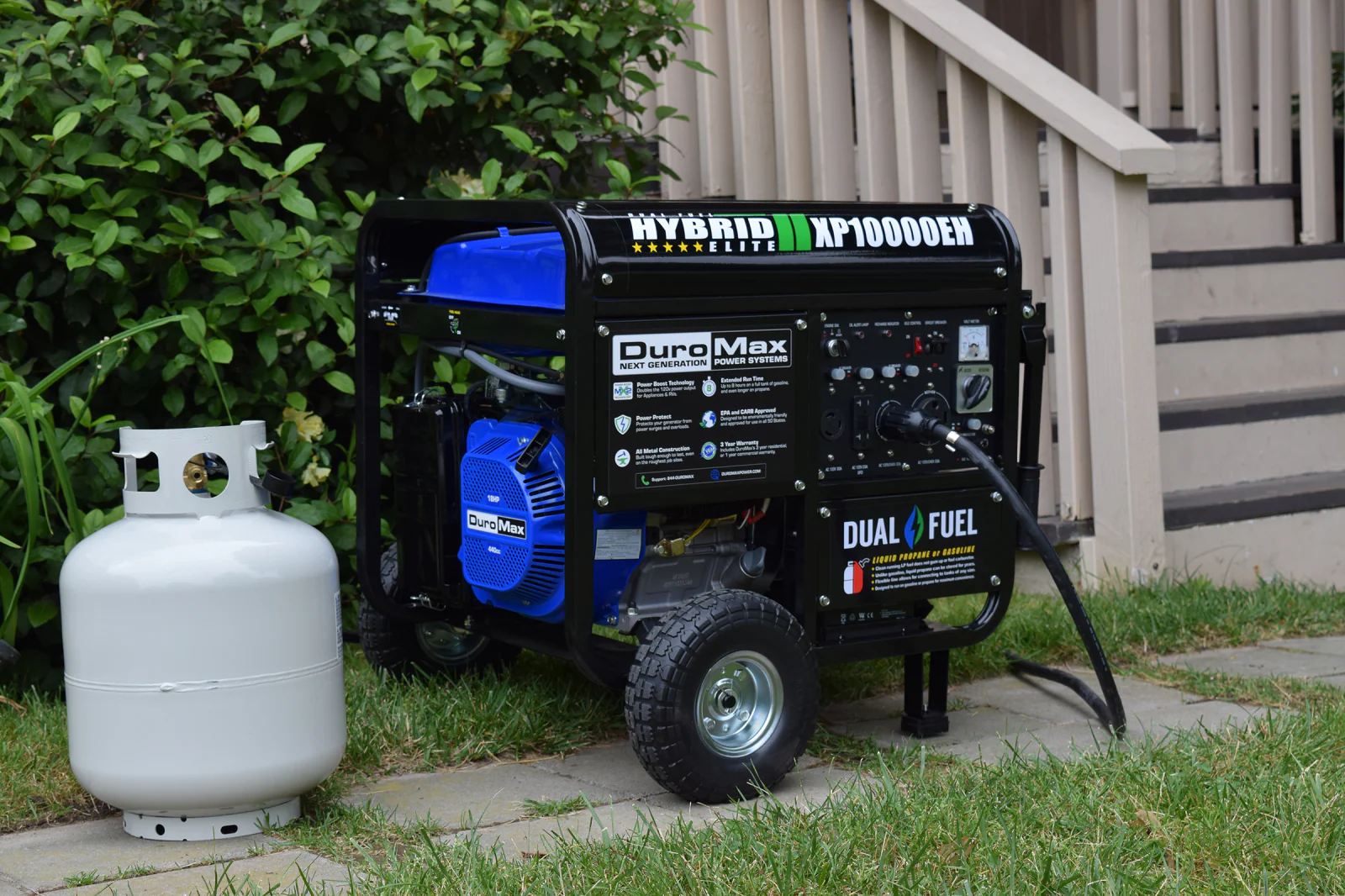 10,000 Watt Dual Fuel Portable Generator - Image 31