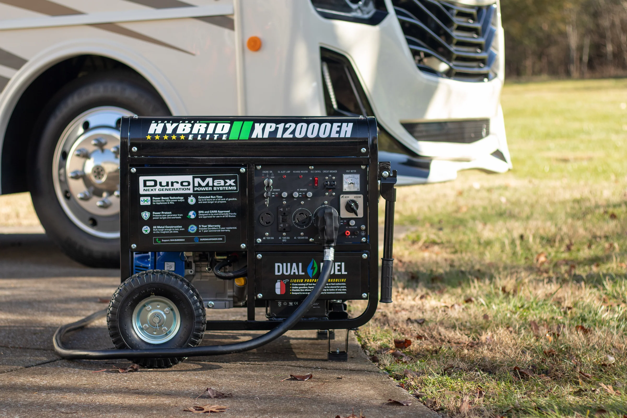 12,000 Watt Dual Fuel Portable Generator - Image 27