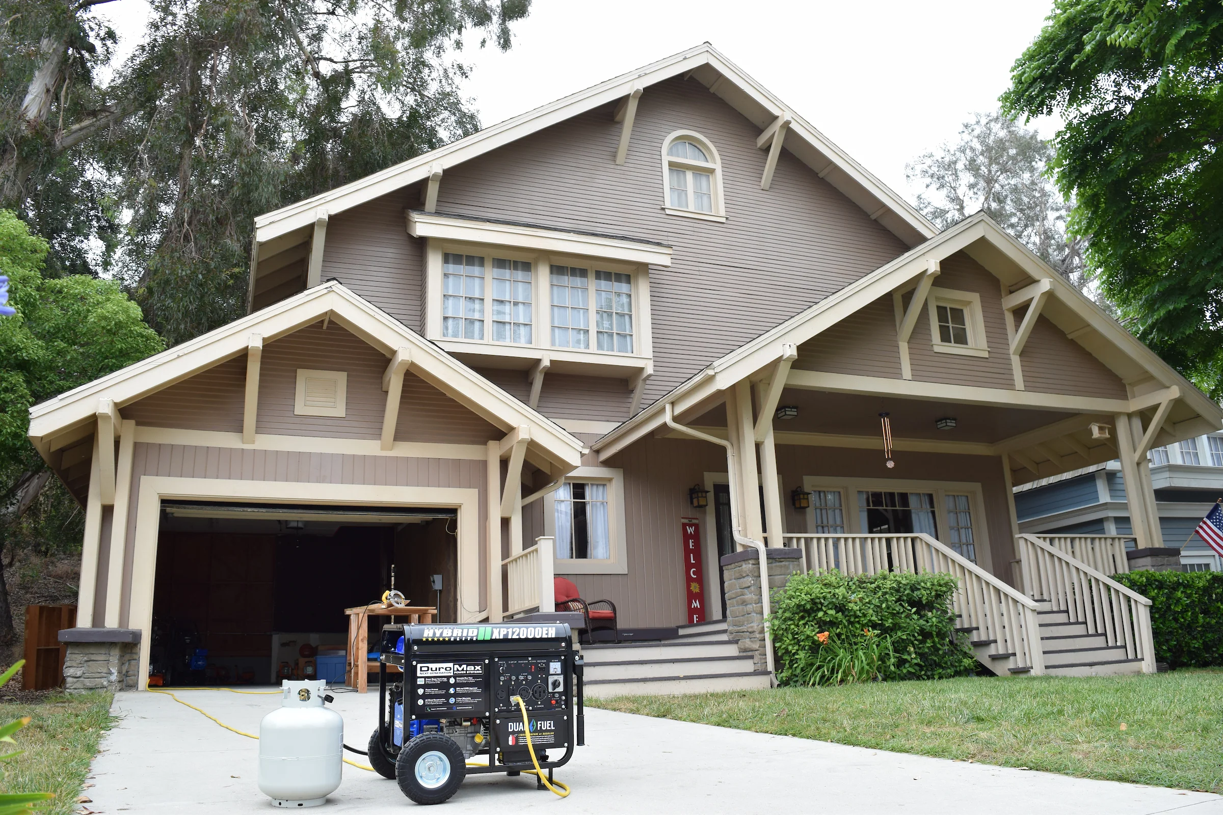 12,000 Watt Dual Fuel Portable Generator - Image 31