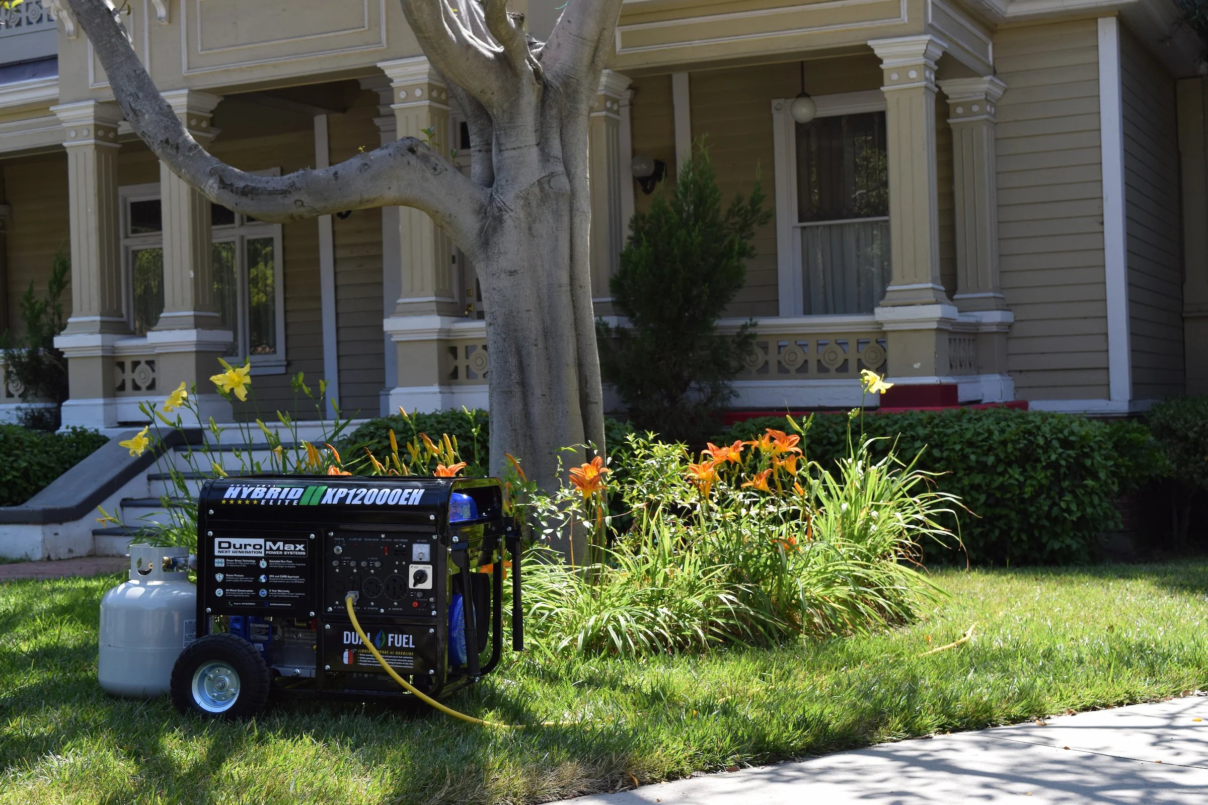 12,000 Watt Dual Fuel Portable Generator - Image 35