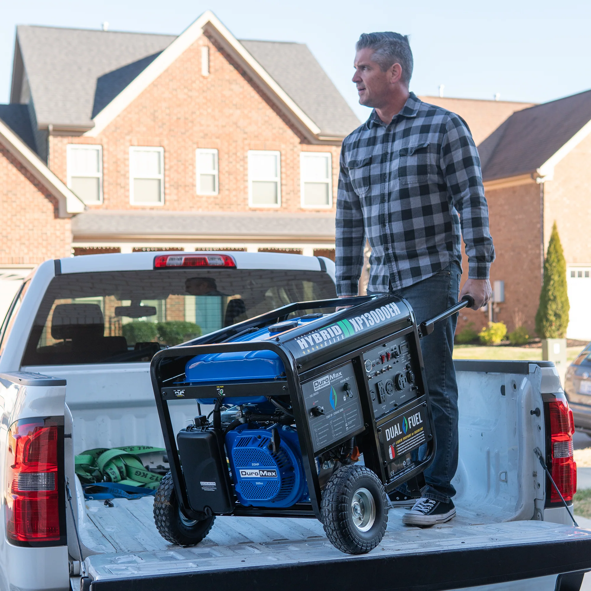 13,000 Watt Dual Fuel Portable Generator - Image 13