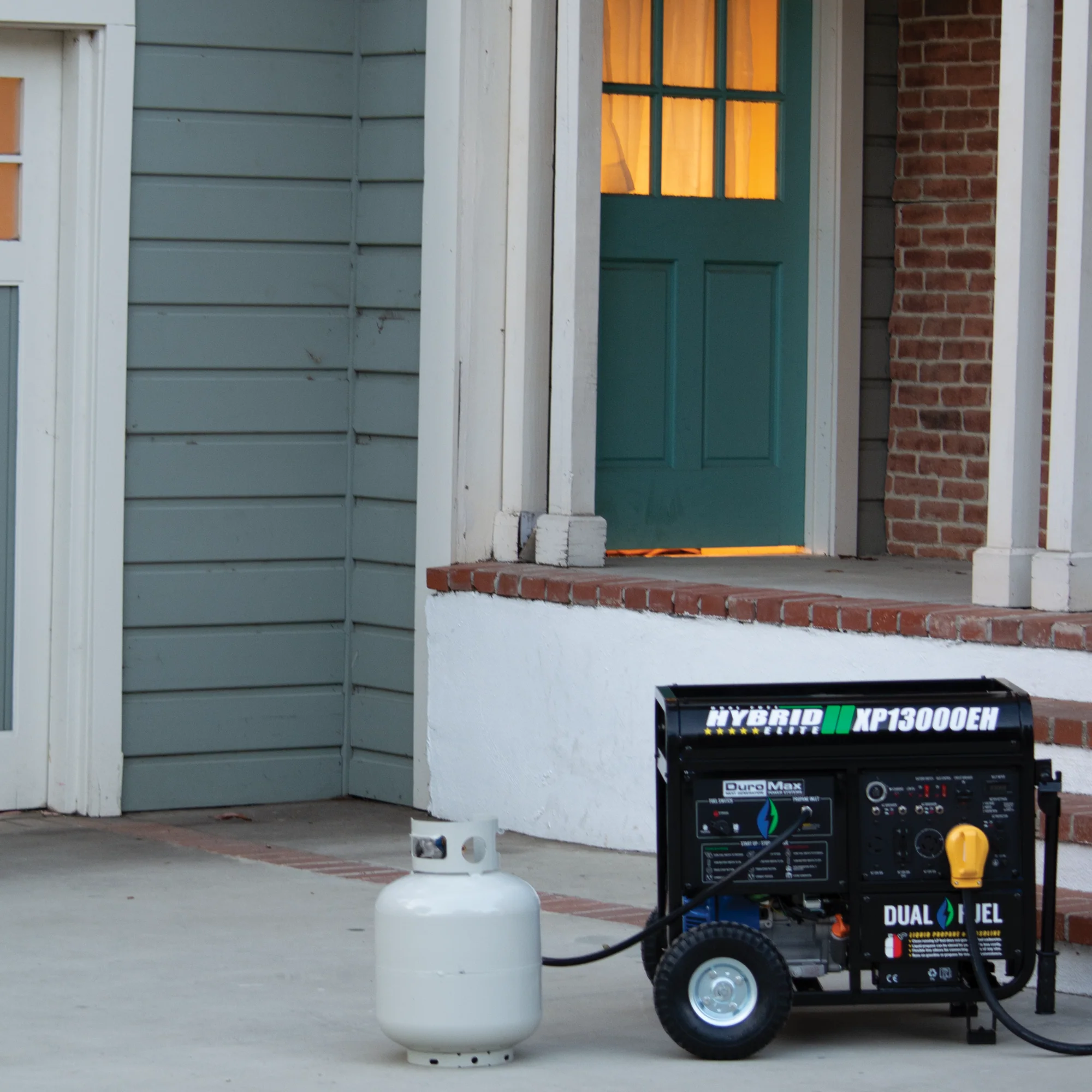 13,000 Watt Dual Fuel Portable Generator - Image 17