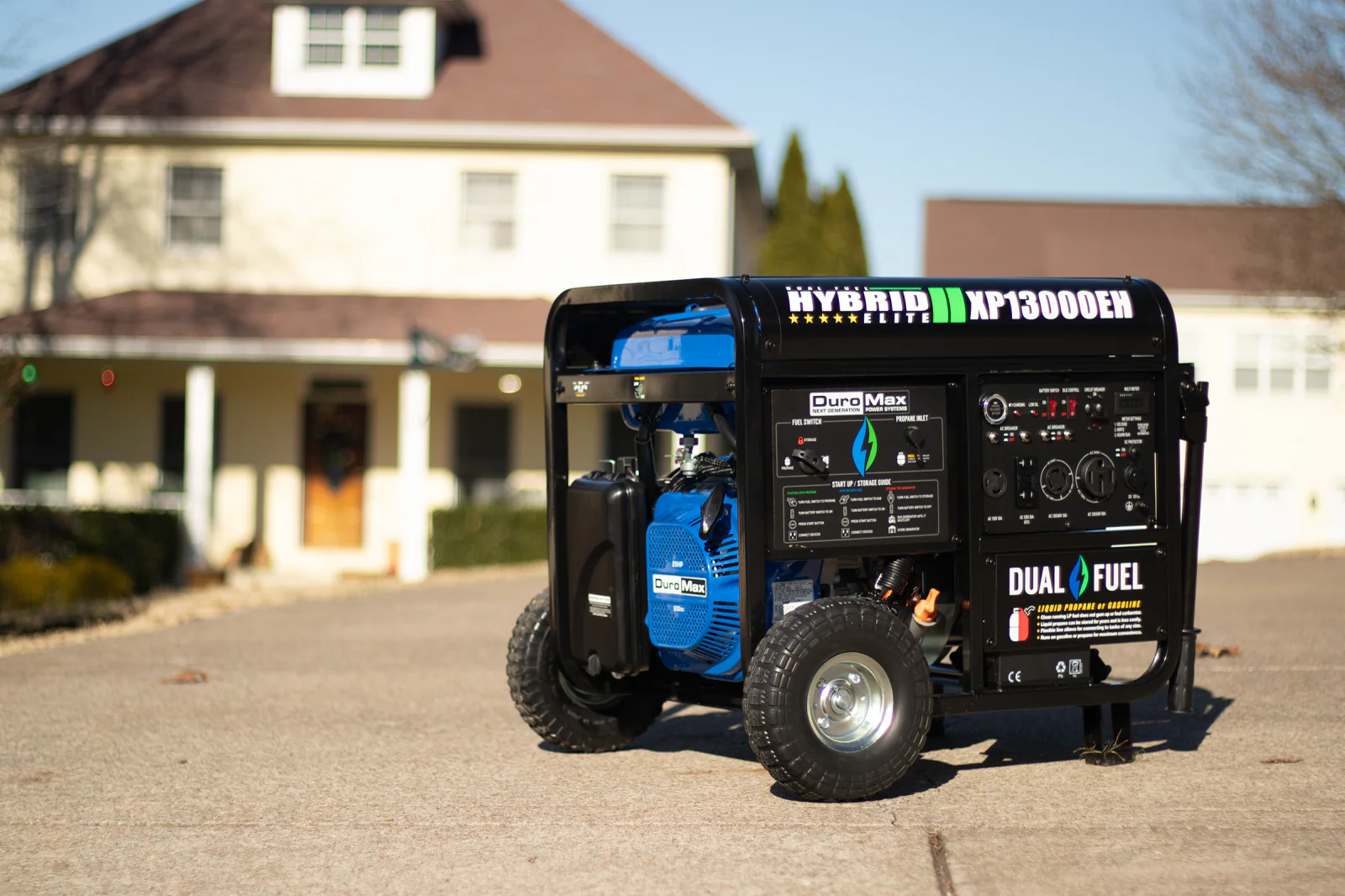 13,000 Watt Dual Fuel Portable Generator - Image 24