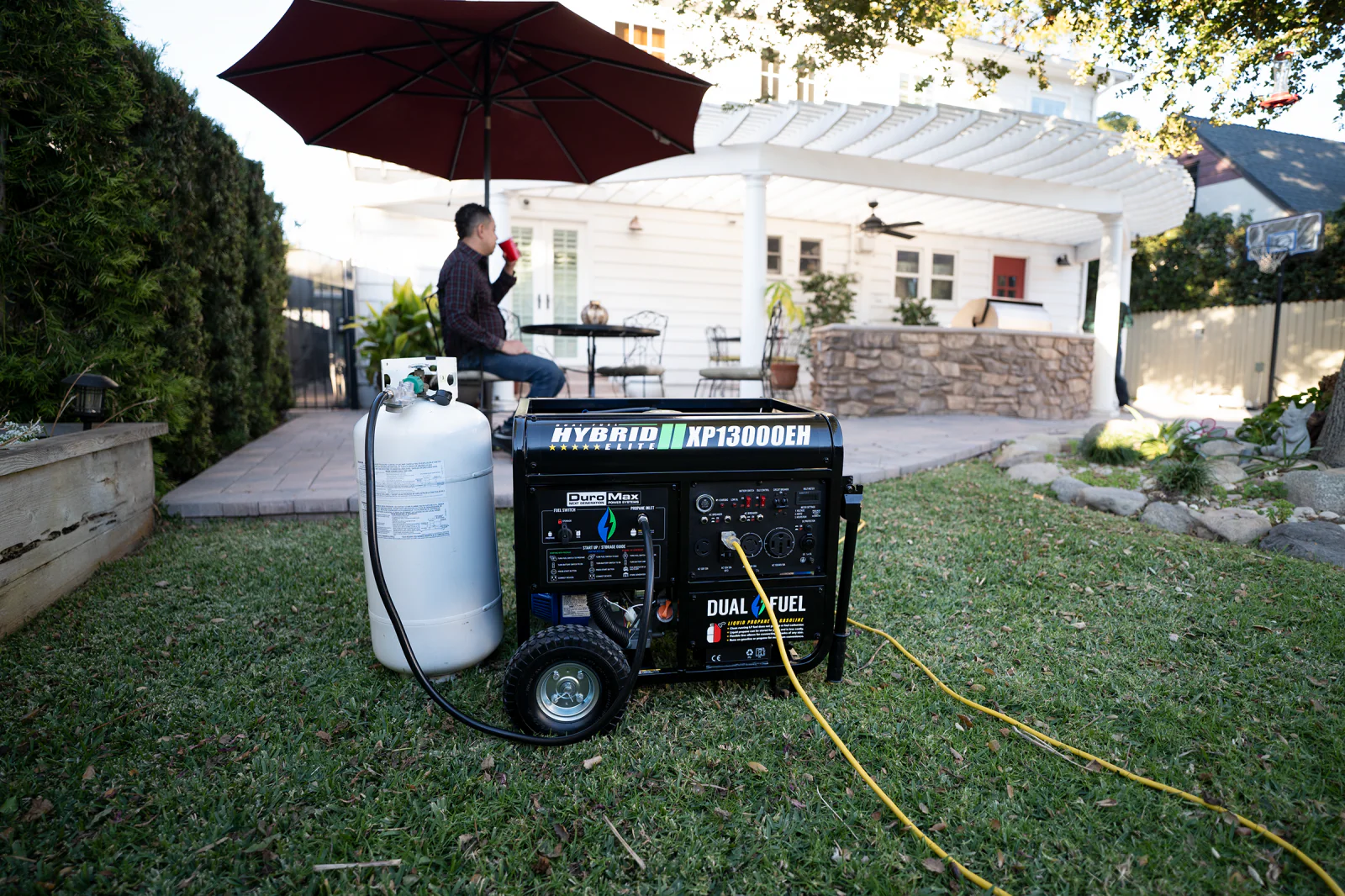 13,000 Watt Dual Fuel Portable Generator - Image 25