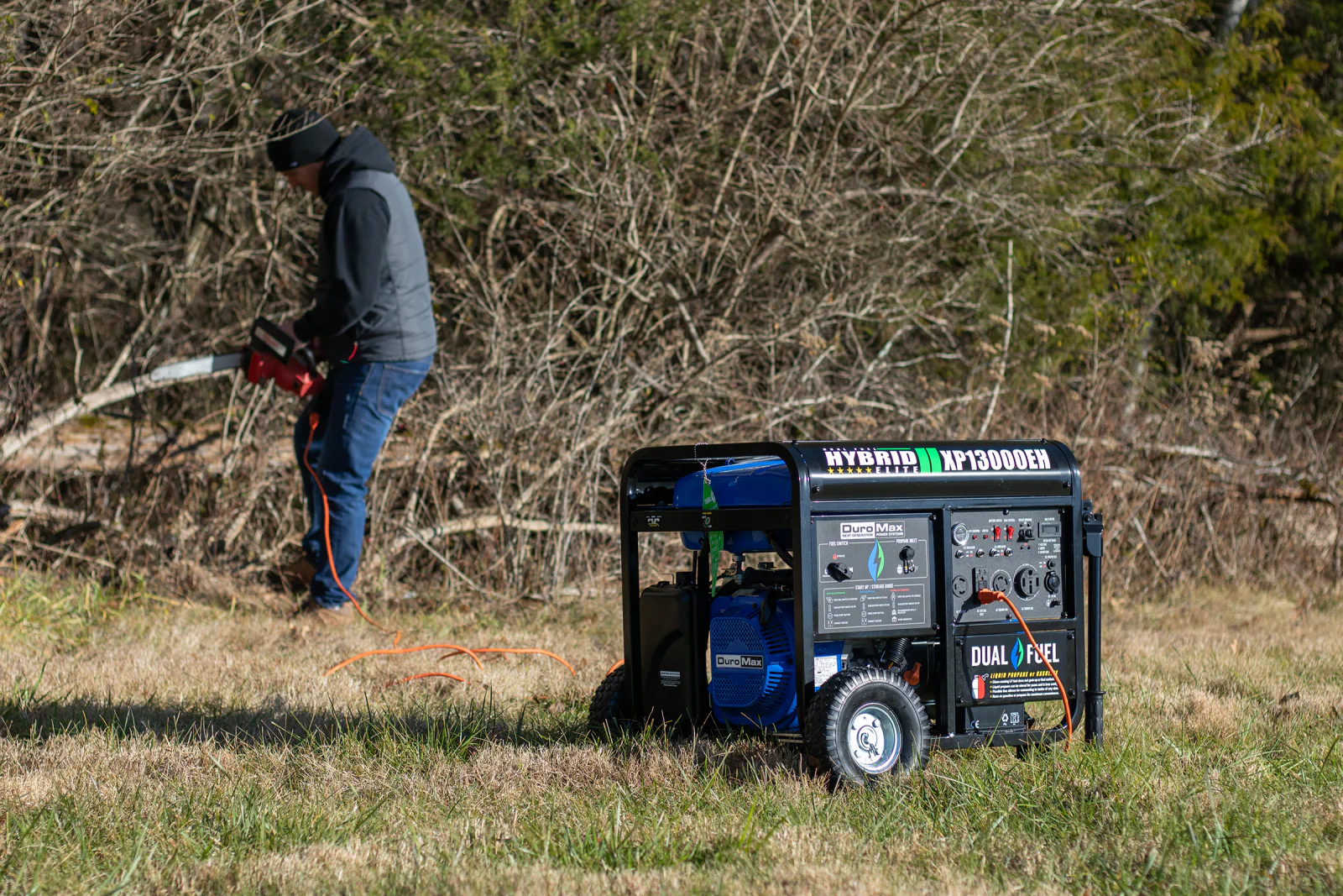 13,000 Watt Dual Fuel Portable Generator - Image 31