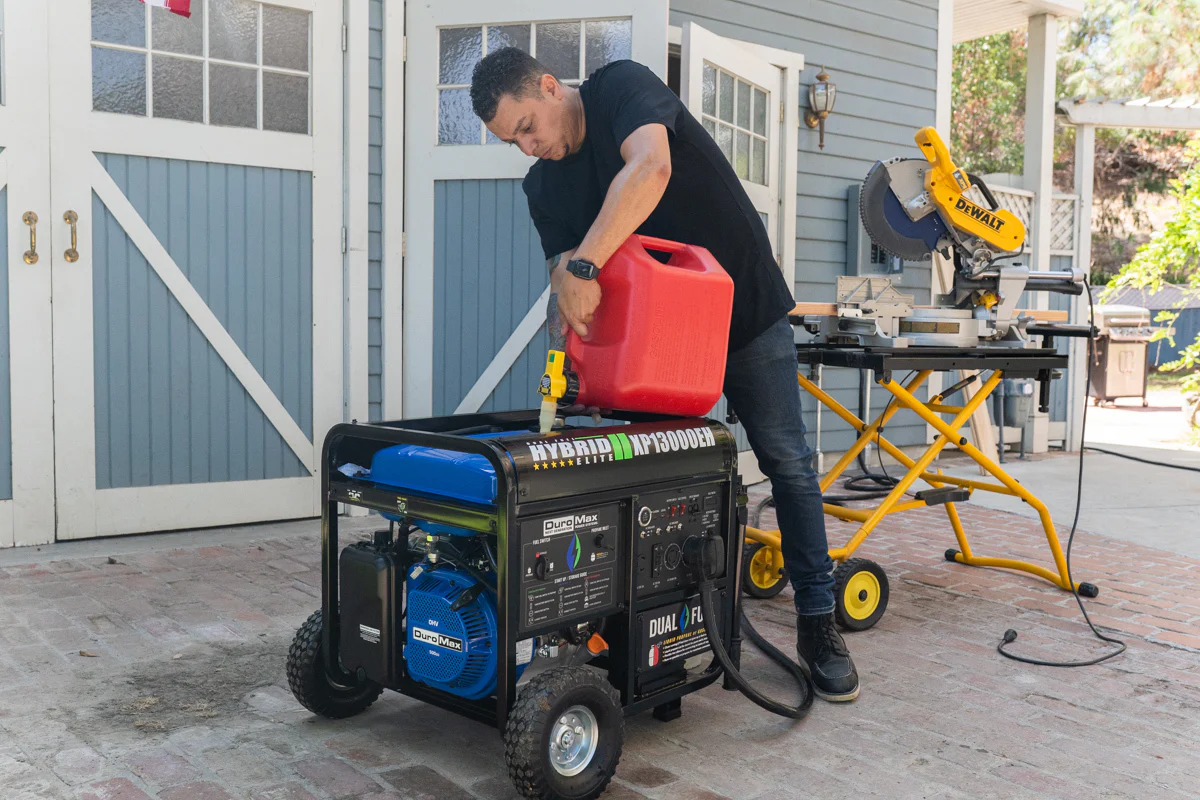 13,000 Watt Dual Fuel Portable Generator - Image 32