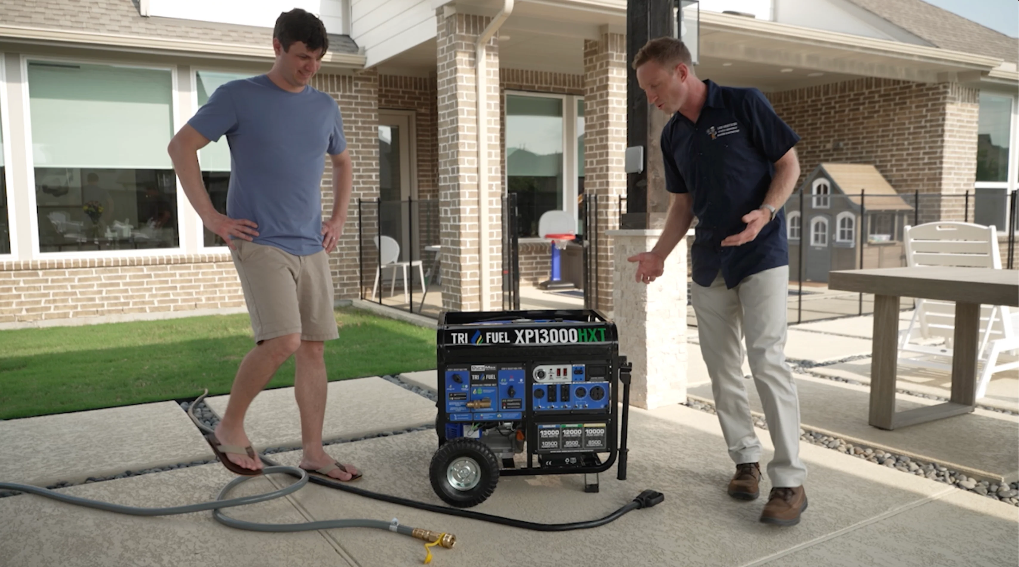 13,000 Watt Tri Fuel Portable HXT Generator w/ CO Alert - Image 14