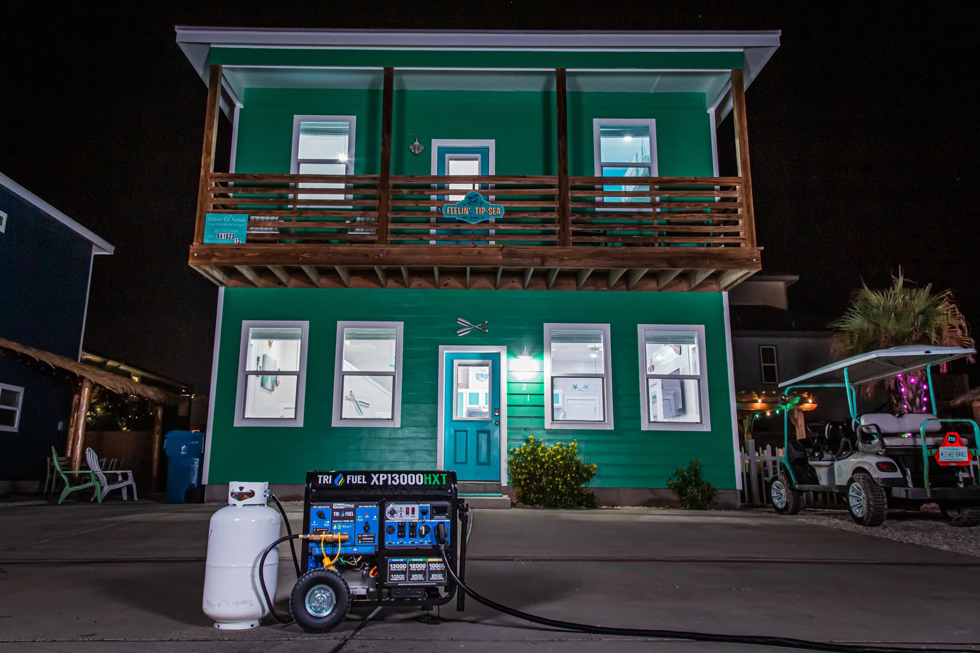 13,000 Watt Tri Fuel Portable HXT Generator w/ CO Alert - Image 16