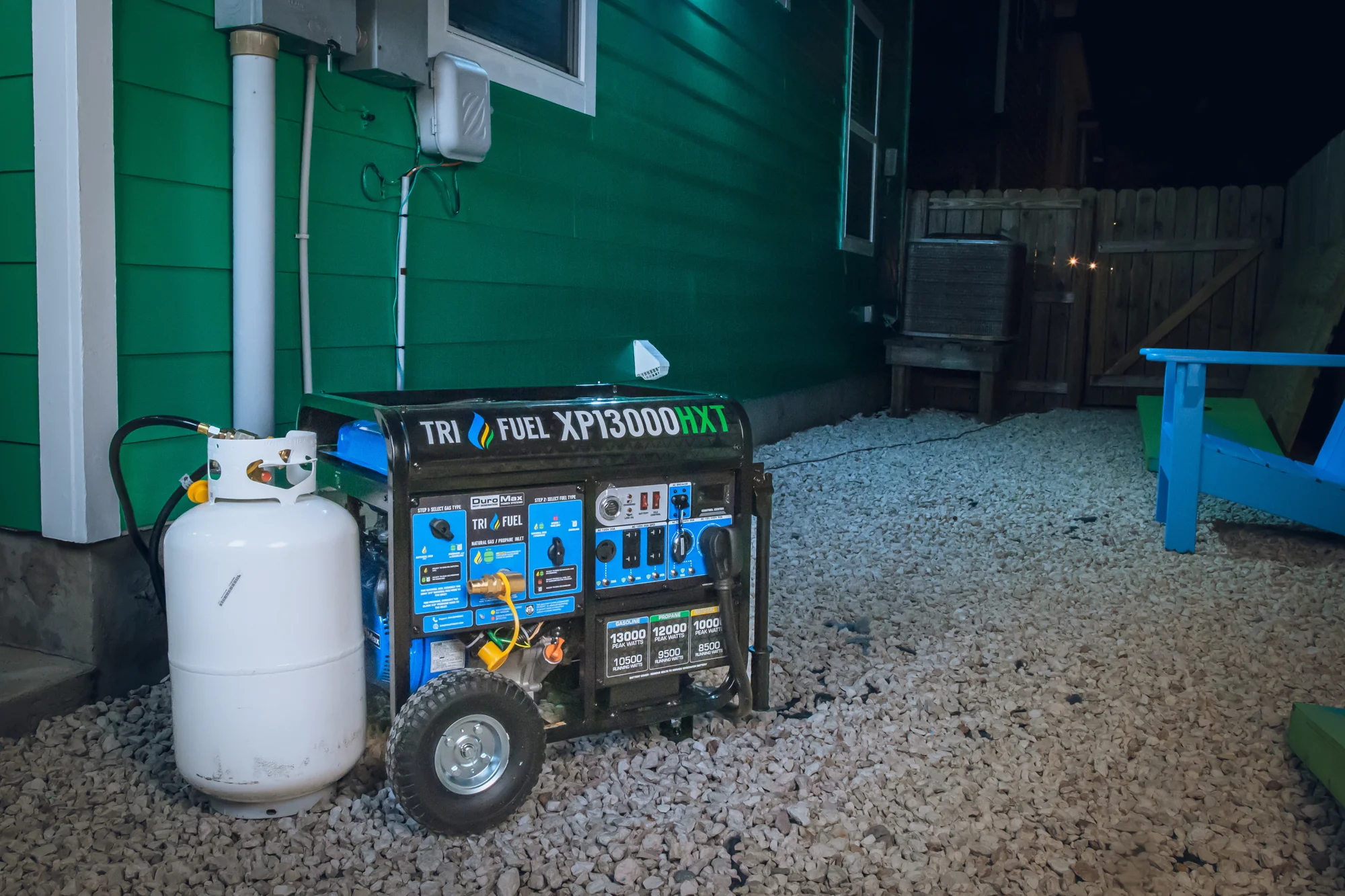 13,000 Watt Tri Fuel Portable HXT Generator w/ CO Alert - Image 23