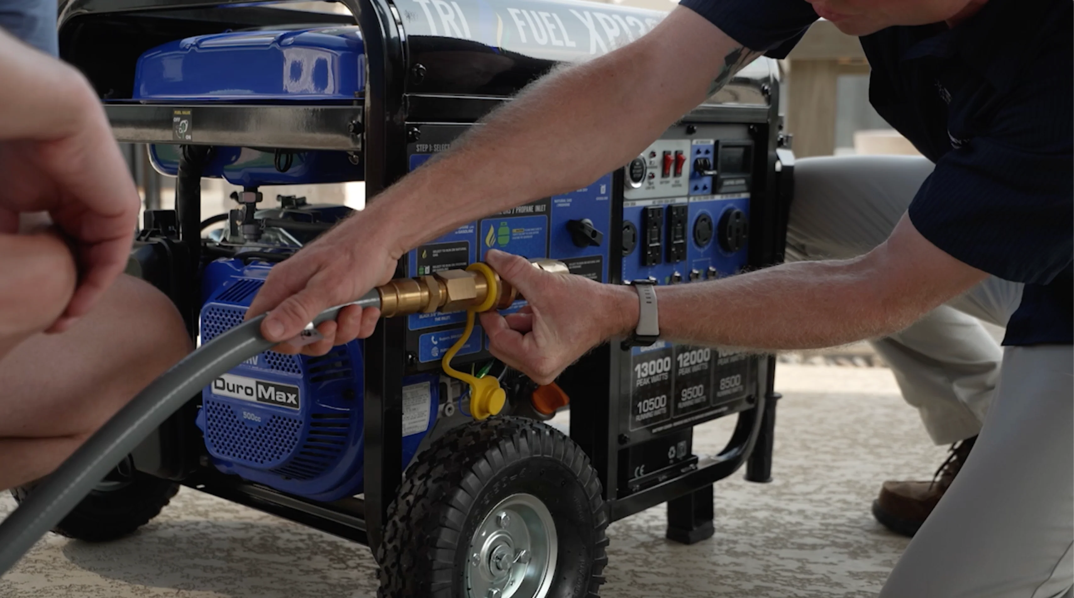 13,000 Watt Tri Fuel Portable HXT Generator w/ CO Alert - Image 28