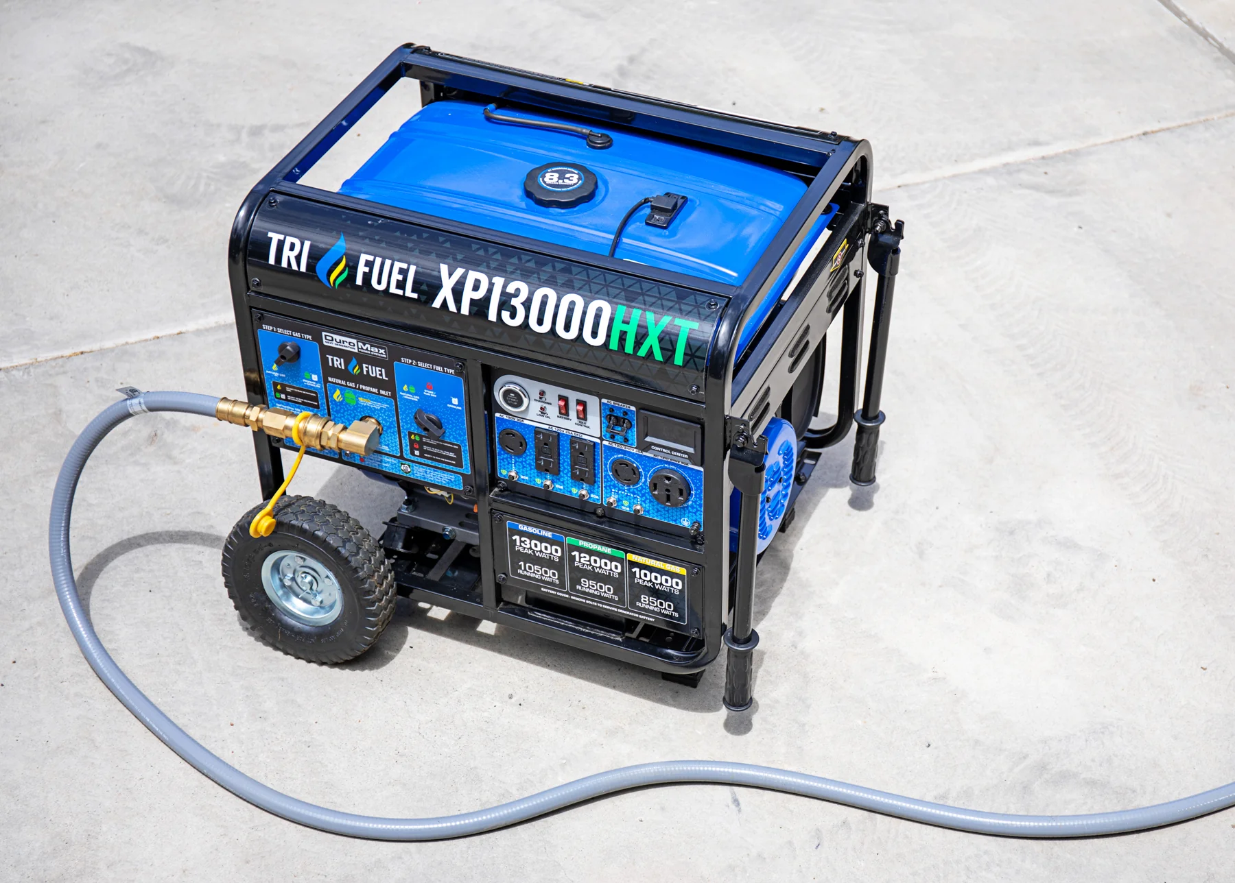 13,000 Watt Tri Fuel Portable HXT Generator w/ CO Alert - Image 40