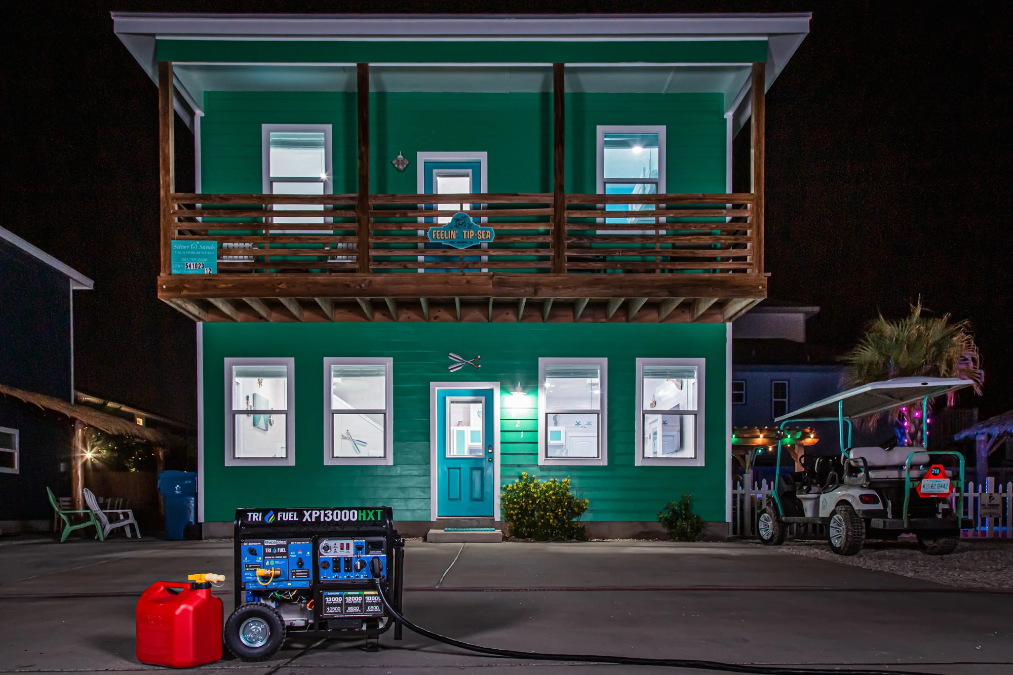 13,000 Watt Tri Fuel Portable HXT Generator w/ CO Alert - Image 43