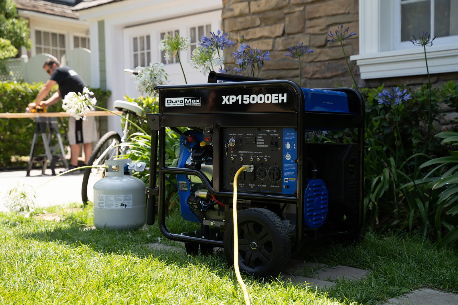 15,000 Watt Dual Fuel Portable Generator - Image 24