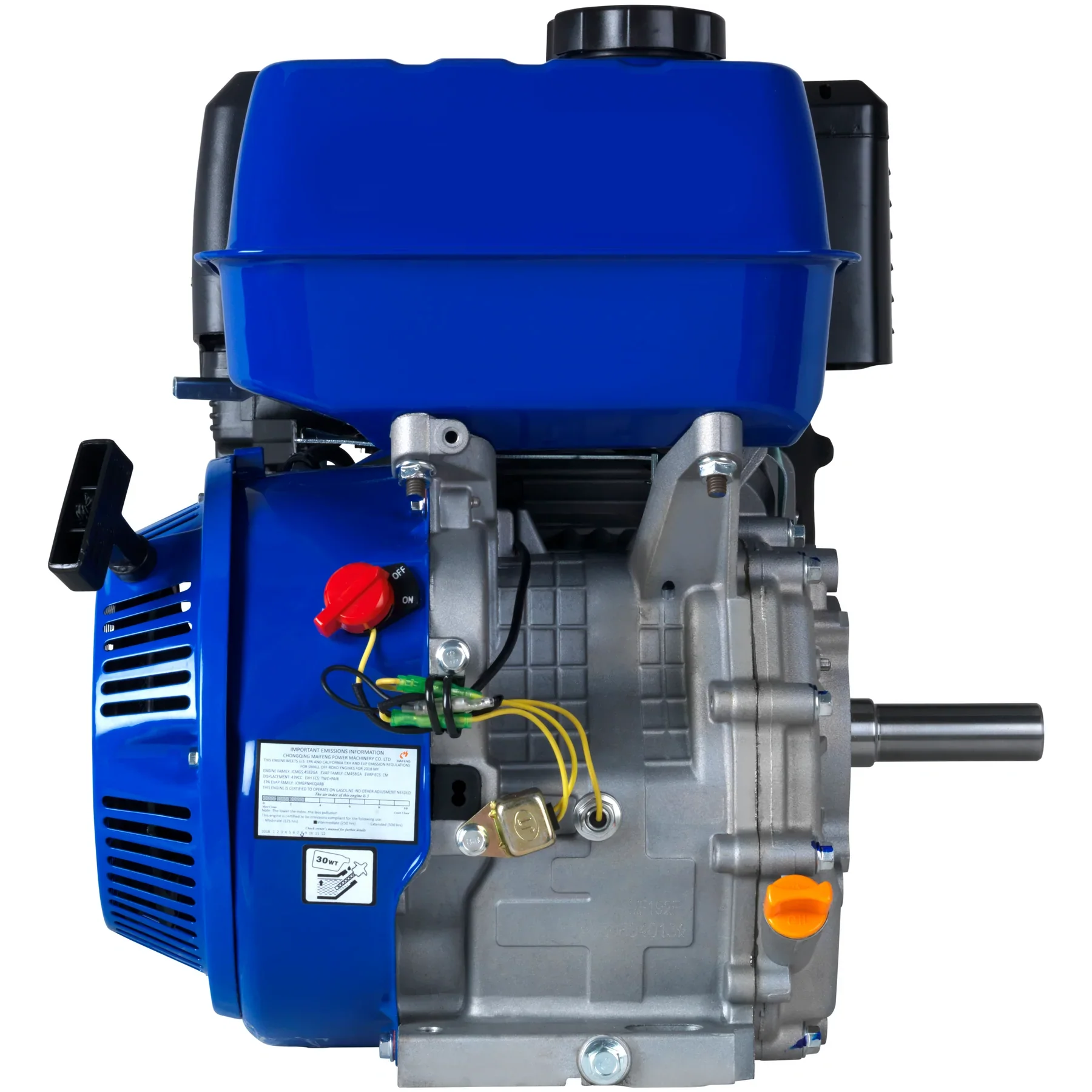 420cc 1-Inch Shaft Gasoline Recoil Start Gasoline Engine - Image 3