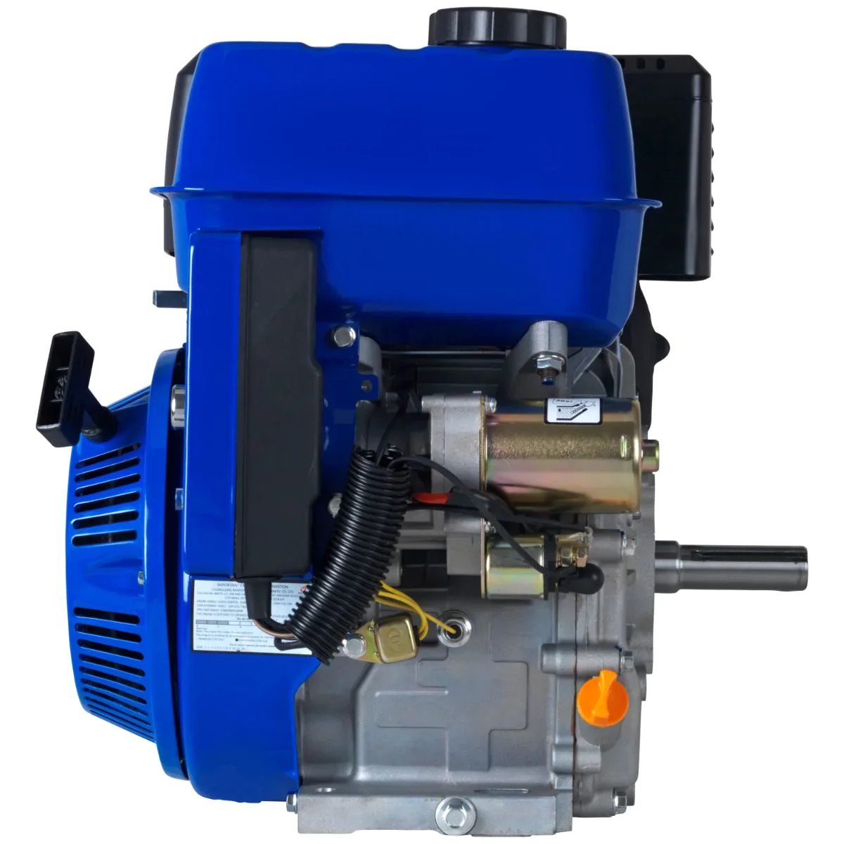 439cc 1-Inch Shaft Recoil/Electric Start Gasoline Engine - Image 3