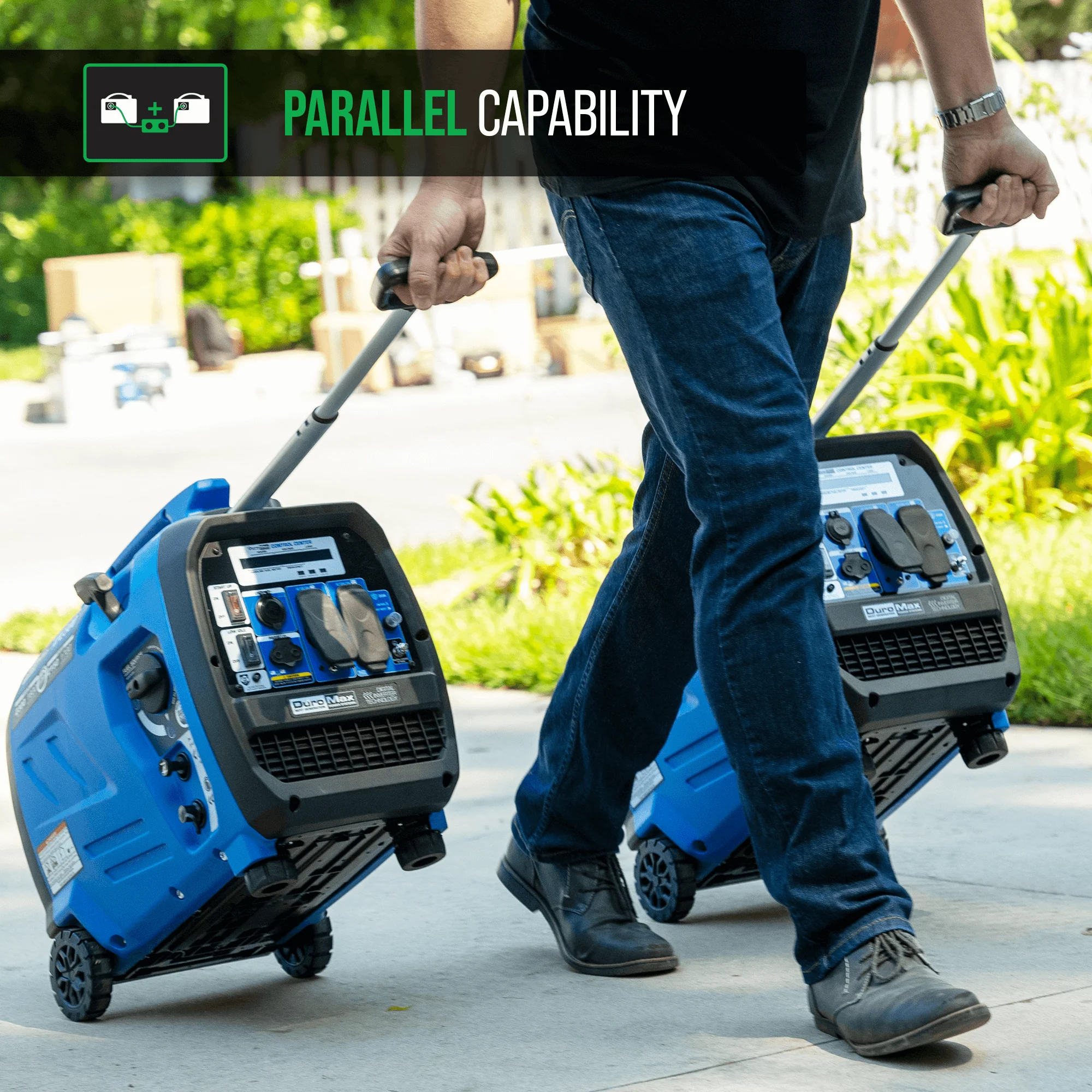 2,300 Watt Portable Dual Fuel Inverter Generator - Quiet, Low THD - Image 10