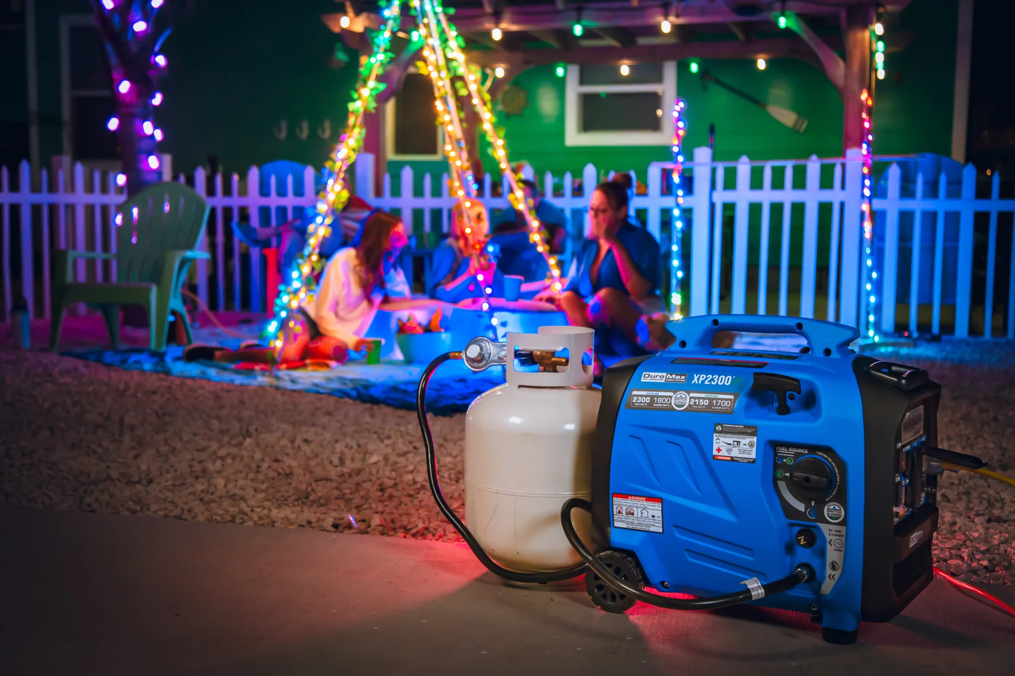 2,300 Watt Portable Dual Fuel Inverter Generator - Quiet, Low THD - Image 13