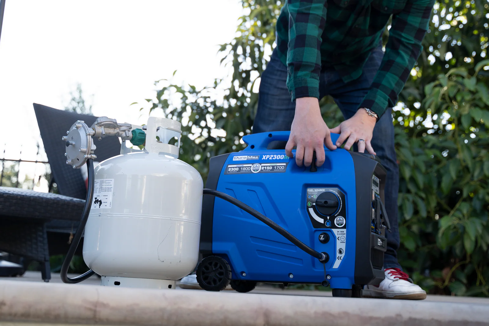 2,300 Watt Portable Dual Fuel Inverter Generator - Quiet, Low THD - Image 21