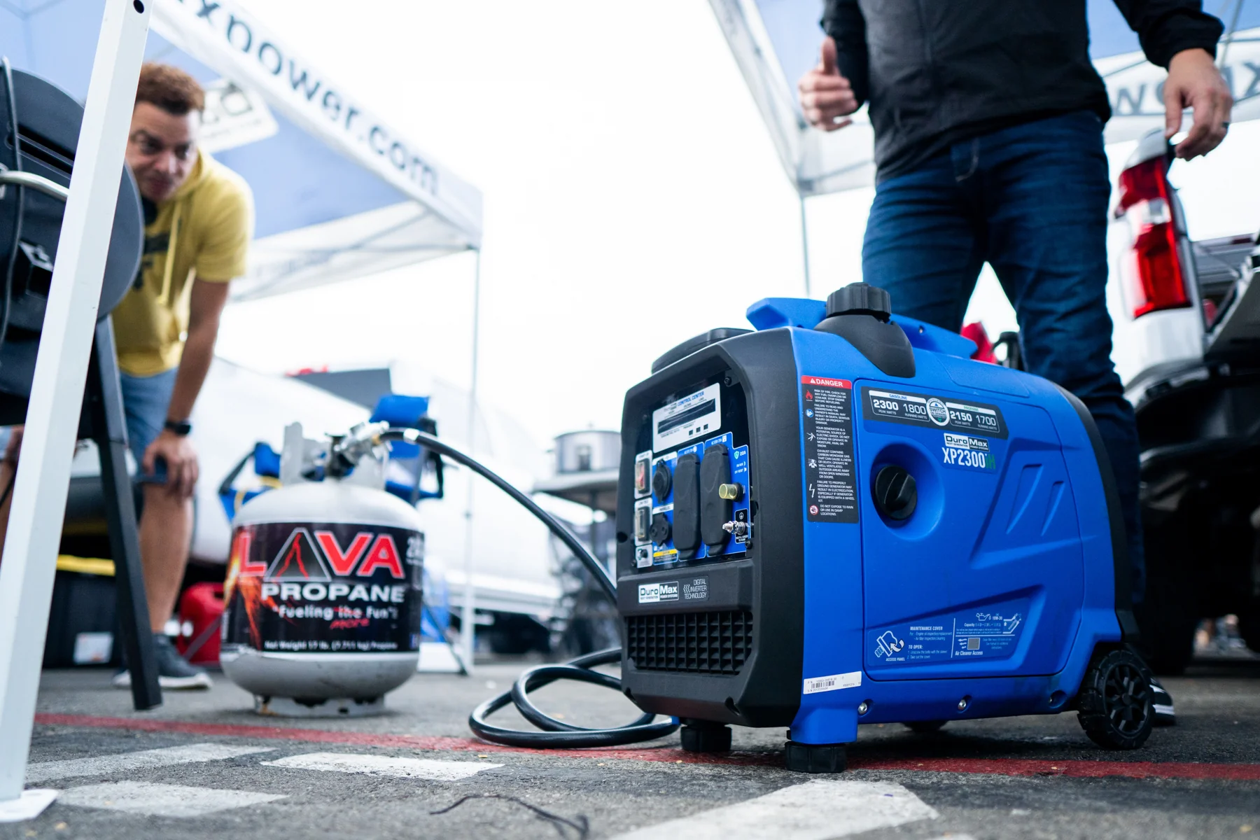 2,300 Watt Portable Dual Fuel Inverter Generator - Quiet, Low THD - Image 40